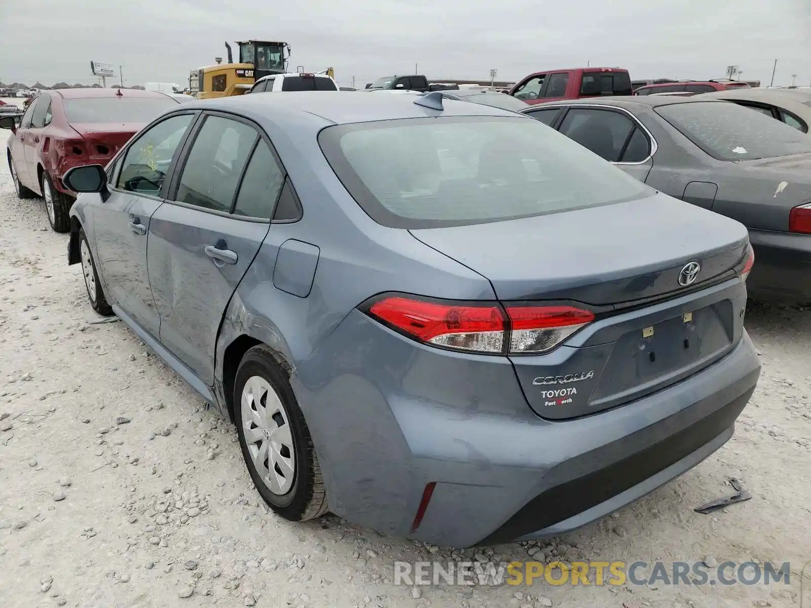 3 Photograph of a damaged car 5YFDPRAE3LP064782 TOYOTA COROLLA 2020