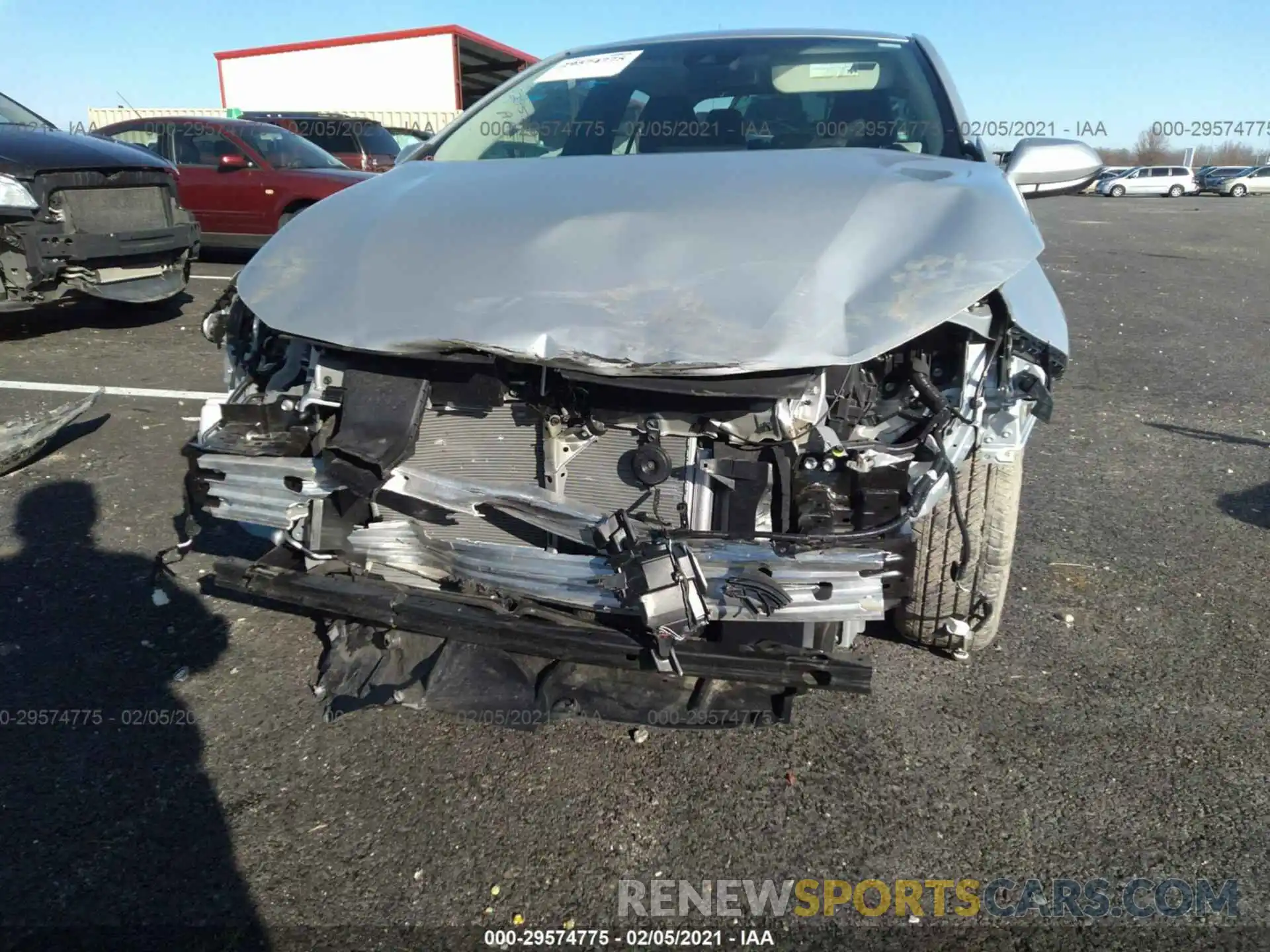 6 Photograph of a damaged car 5YFDPRAE4LP013999 TOYOTA COROLLA 2020