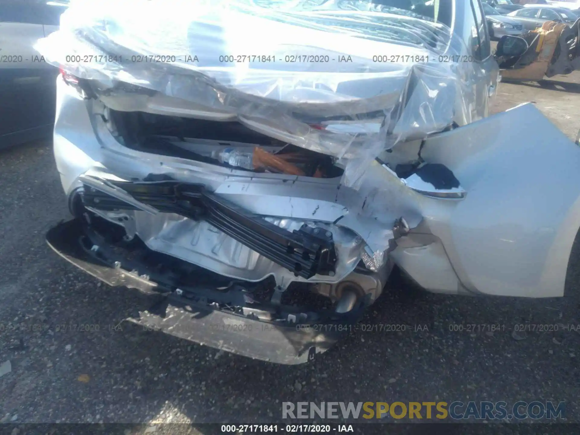 6 Photograph of a damaged car 5YFDPRAE4LP014277 TOYOTA COROLLA 2020