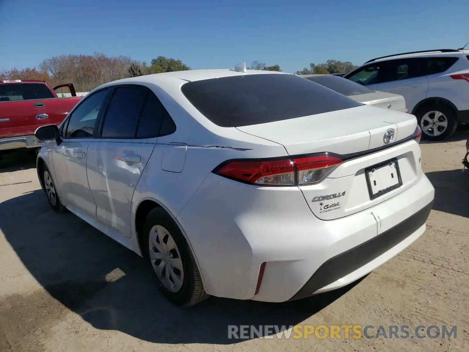 3 Photograph of a damaged car 5YFDPRAE4LP036649 TOYOTA COROLLA 2020