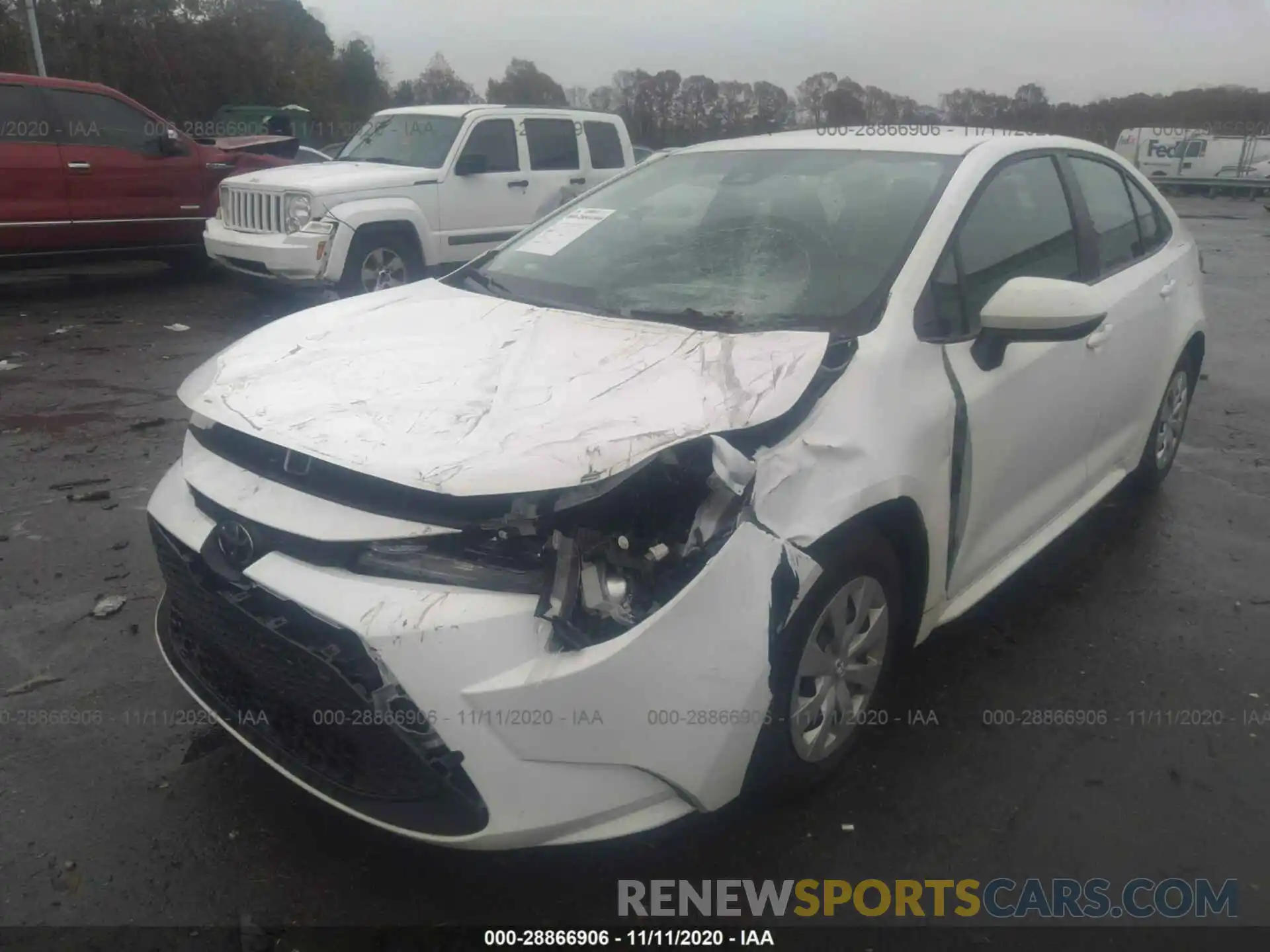 6 Photograph of a damaged car 5YFDPRAE4LP047134 TOYOTA COROLLA 2020