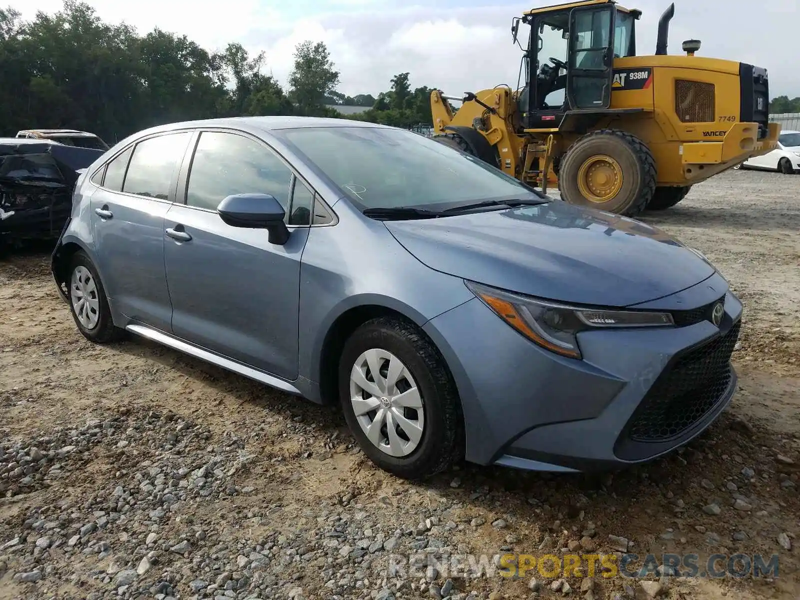 1 Photograph of a damaged car 5YFDPRAE4LP058344 TOYOTA COROLLA 2020