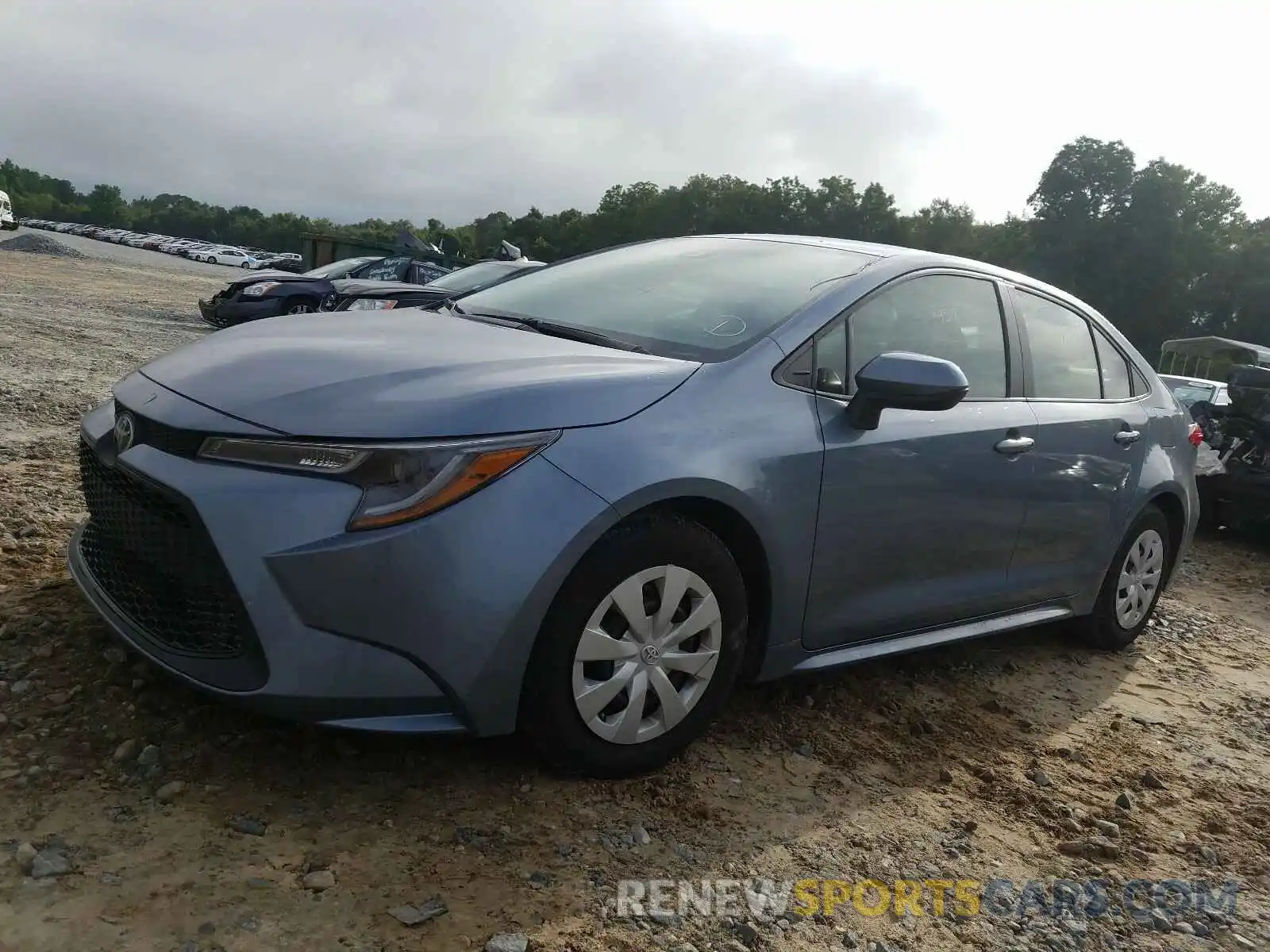 2 Photograph of a damaged car 5YFDPRAE4LP058344 TOYOTA COROLLA 2020