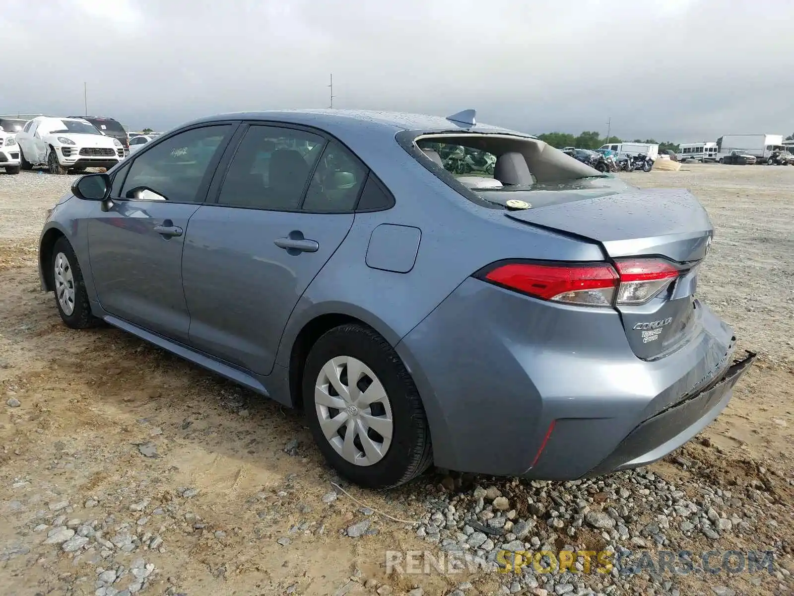 3 Photograph of a damaged car 5YFDPRAE4LP058344 TOYOTA COROLLA 2020