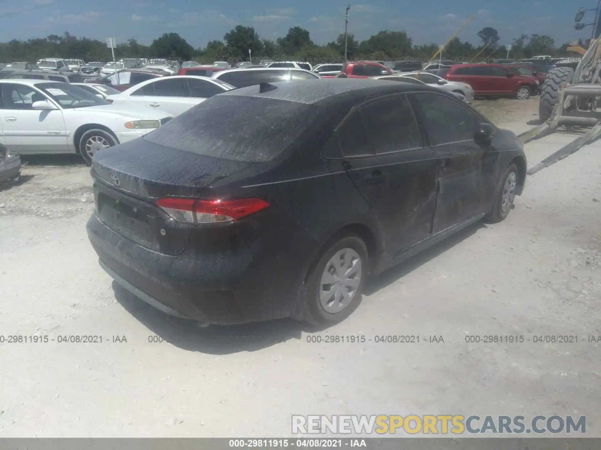 4 Photograph of a damaged car 5YFDPRAE4LP066797 TOYOTA COROLLA 2020