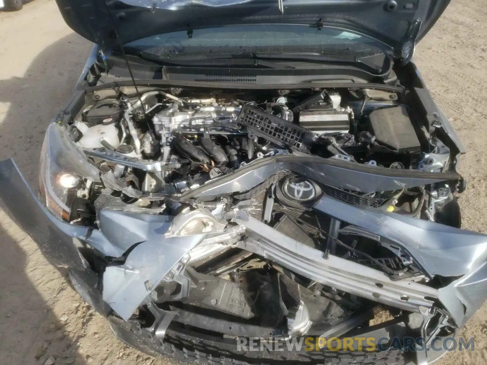 7 Photograph of a damaged car 5YFDPRAE4LP068369 TOYOTA COROLLA 2020