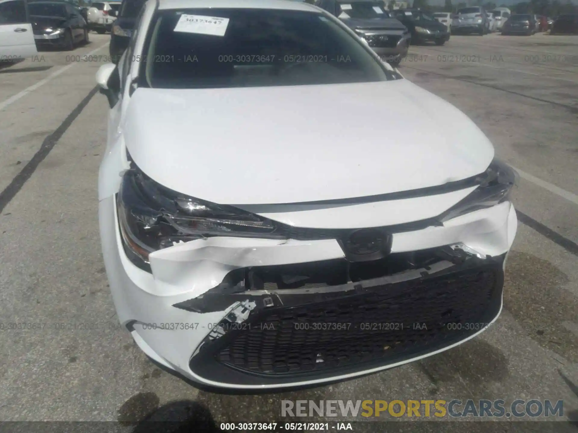 6 Photograph of a damaged car 5YFDPRAE4LP068419 TOYOTA COROLLA 2020