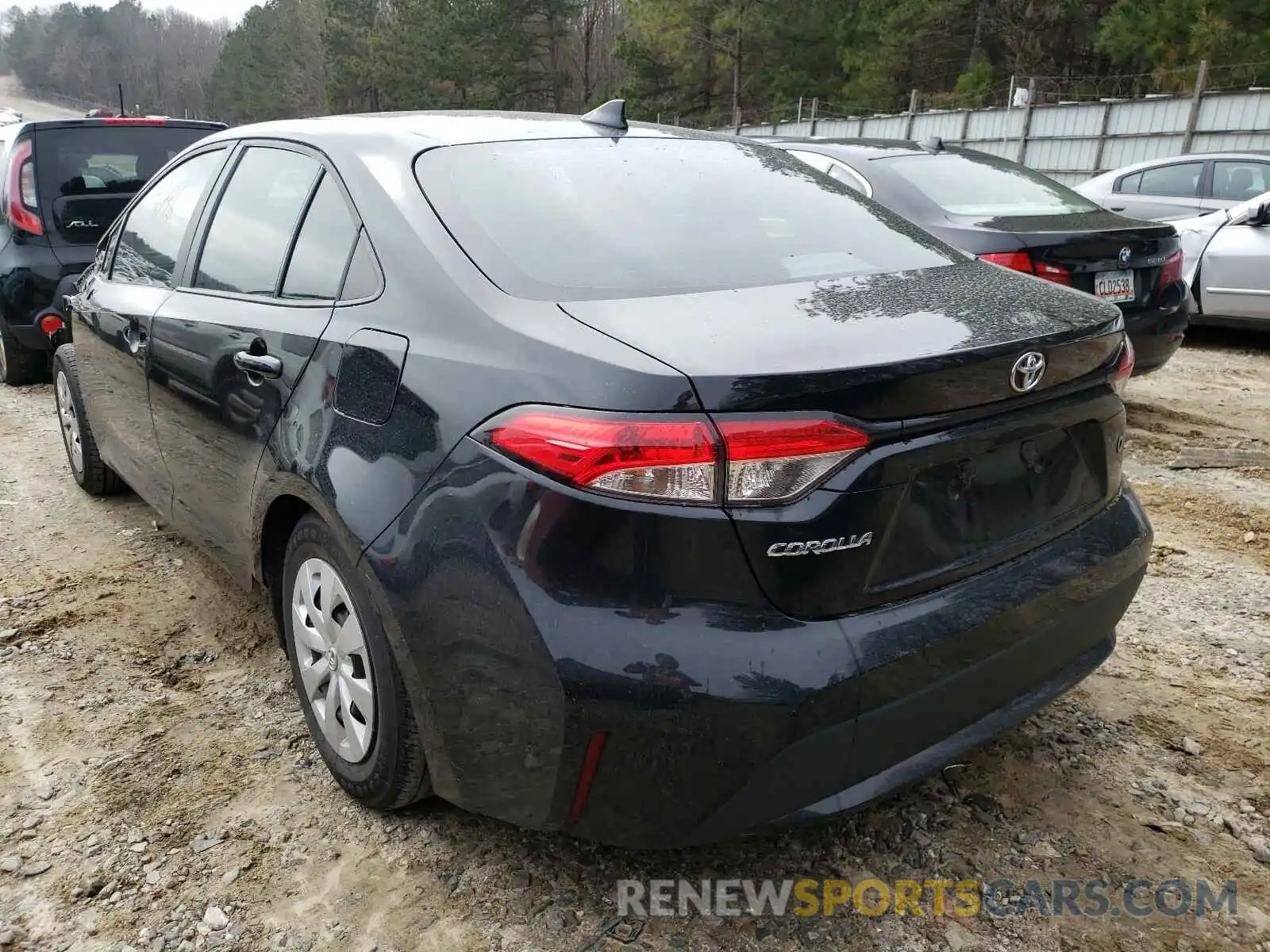 3 Photograph of a damaged car 5YFDPRAE4LP076553 TOYOTA COROLLA 2020