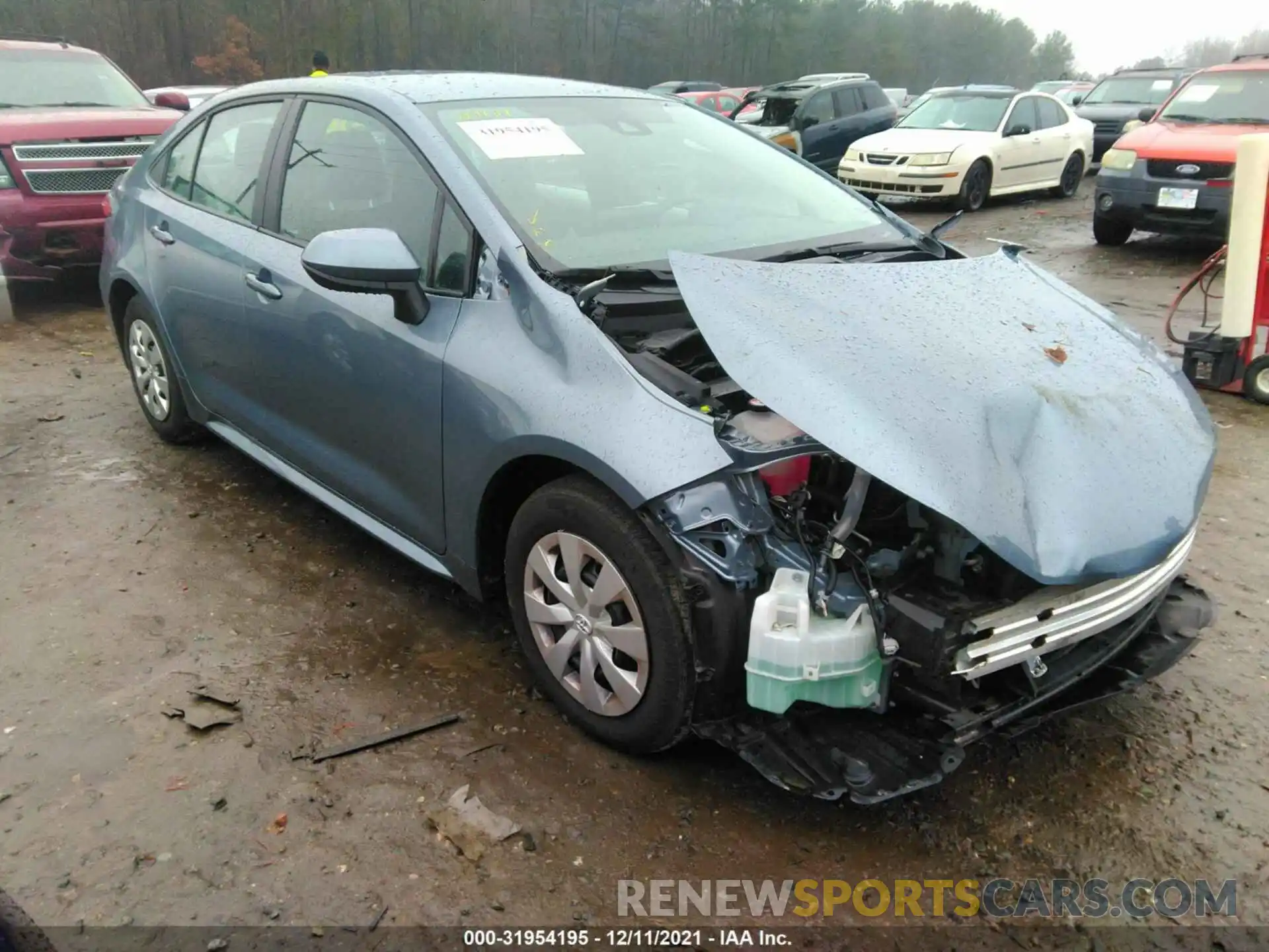 1 Photograph of a damaged car 5YFDPRAE4LP120440 TOYOTA COROLLA 2020