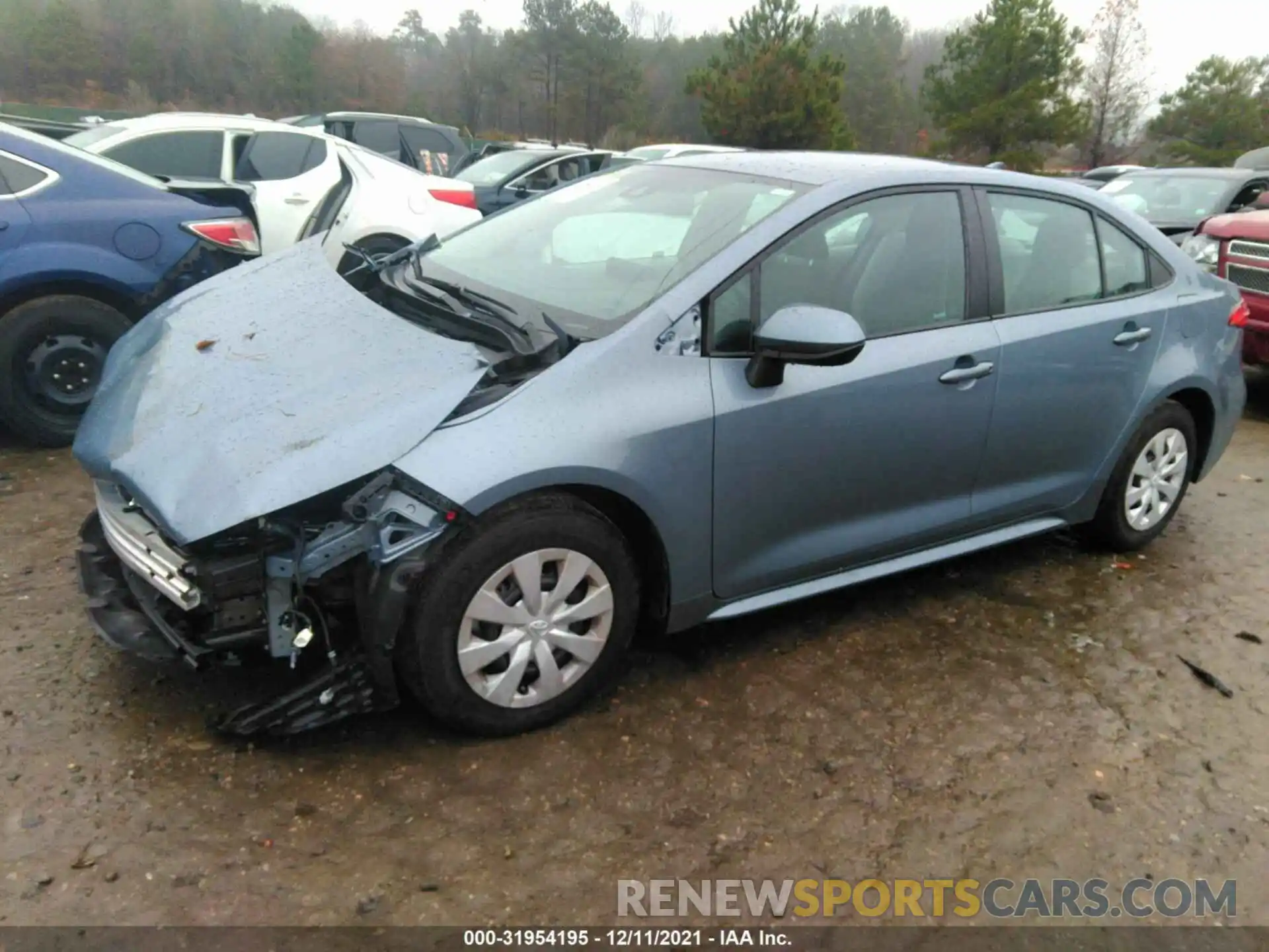 2 Photograph of a damaged car 5YFDPRAE4LP120440 TOYOTA COROLLA 2020