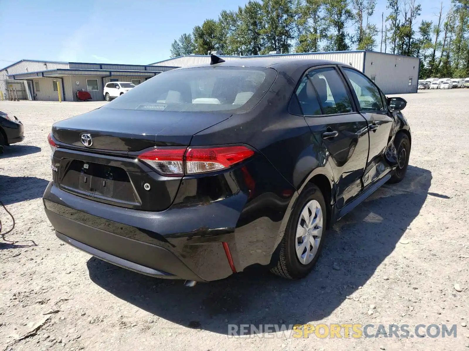 4 Photograph of a damaged car 5YFDPRAE4LP140462 TOYOTA COROLLA 2020