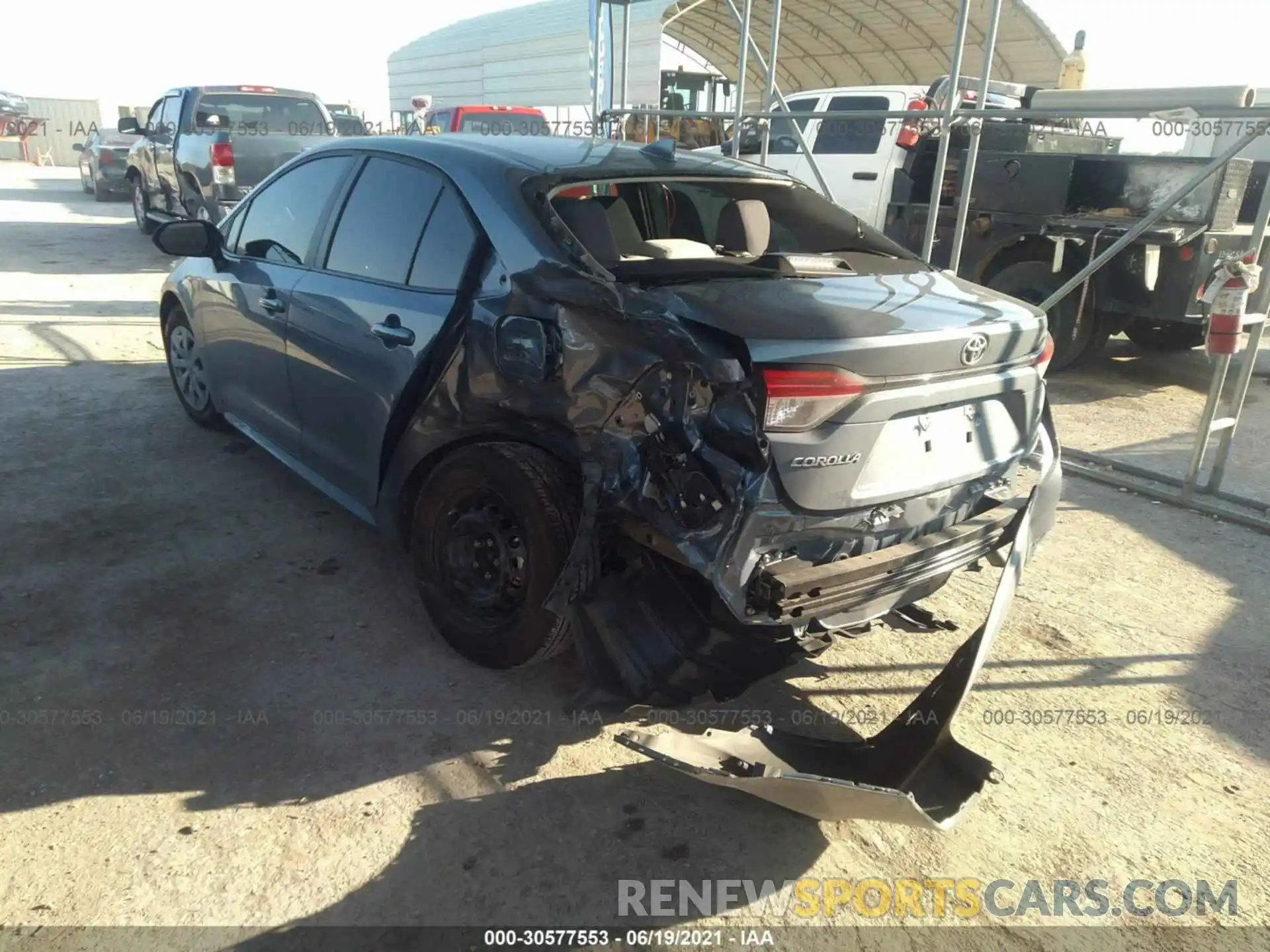 6 Photograph of a damaged car 5YFDPRAE5LP001442 TOYOTA COROLLA 2020