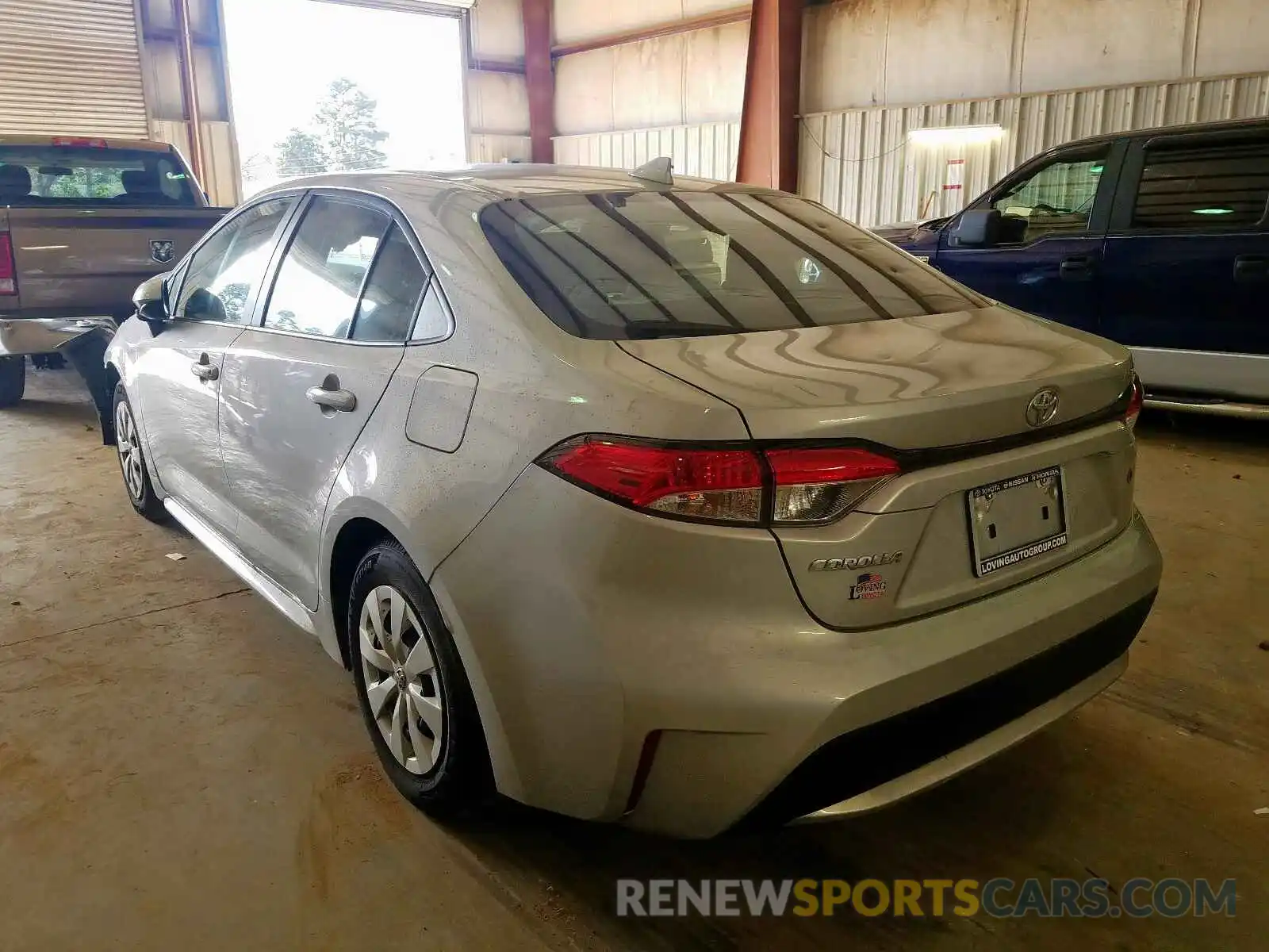 3 Photograph of a damaged car 5YFDPRAE5LP007788 TOYOTA COROLLA 2020