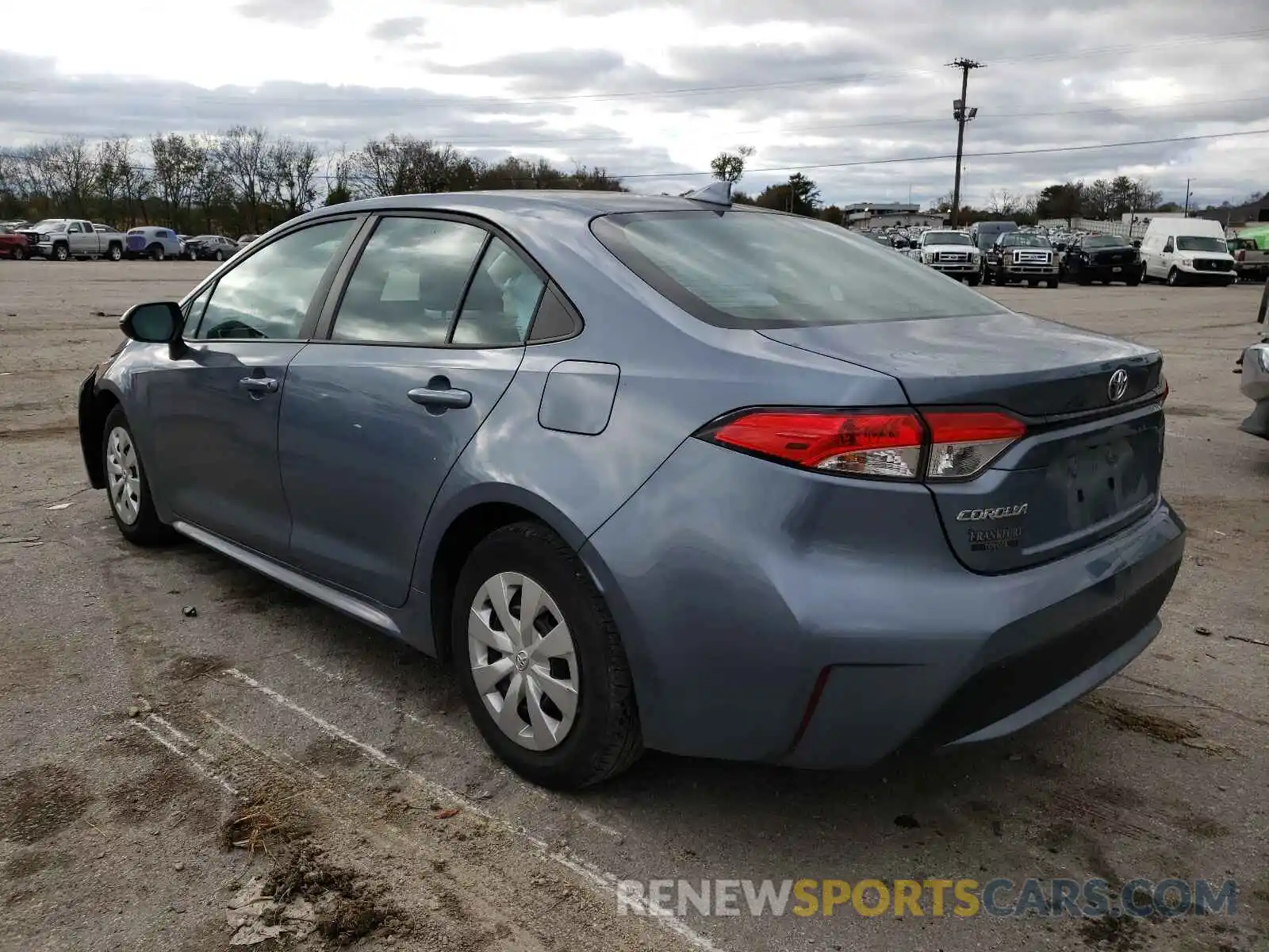 3 Photograph of a damaged car 5YFDPRAE5LP009766 TOYOTA COROLLA 2020