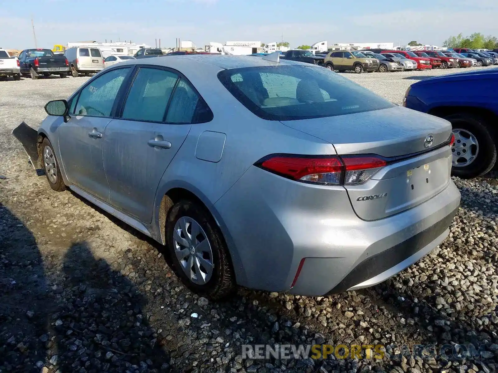 3 Photograph of a damaged car 5YFDPRAE5LP042427 TOYOTA COROLLA 2020