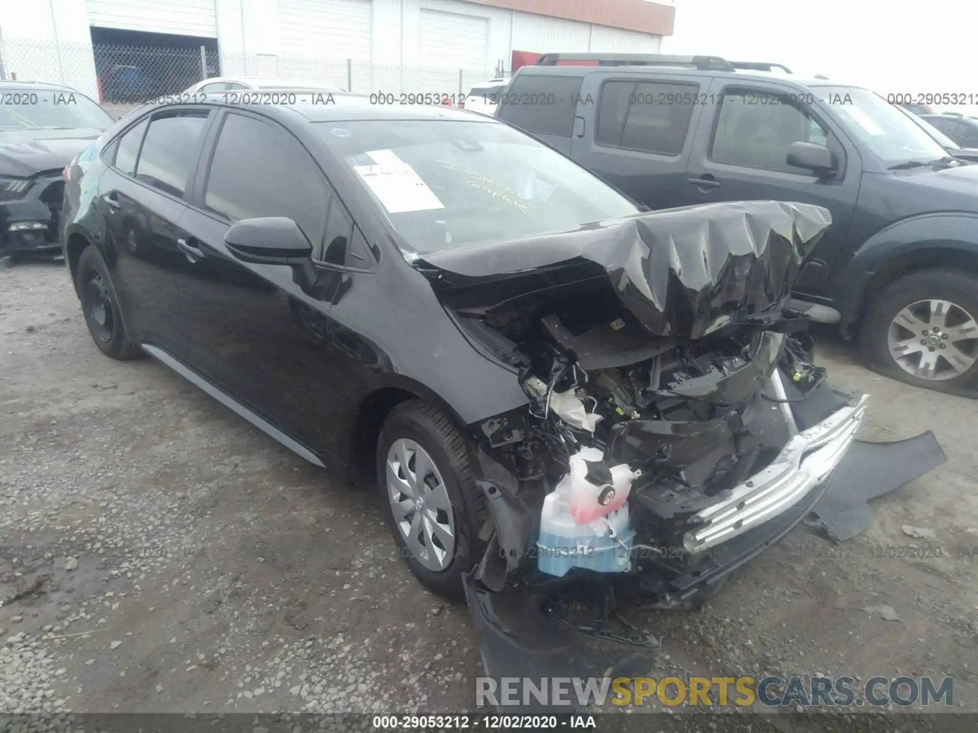 1 Photograph of a damaged car 5YFDPRAE5LP067537 TOYOTA COROLLA 2020