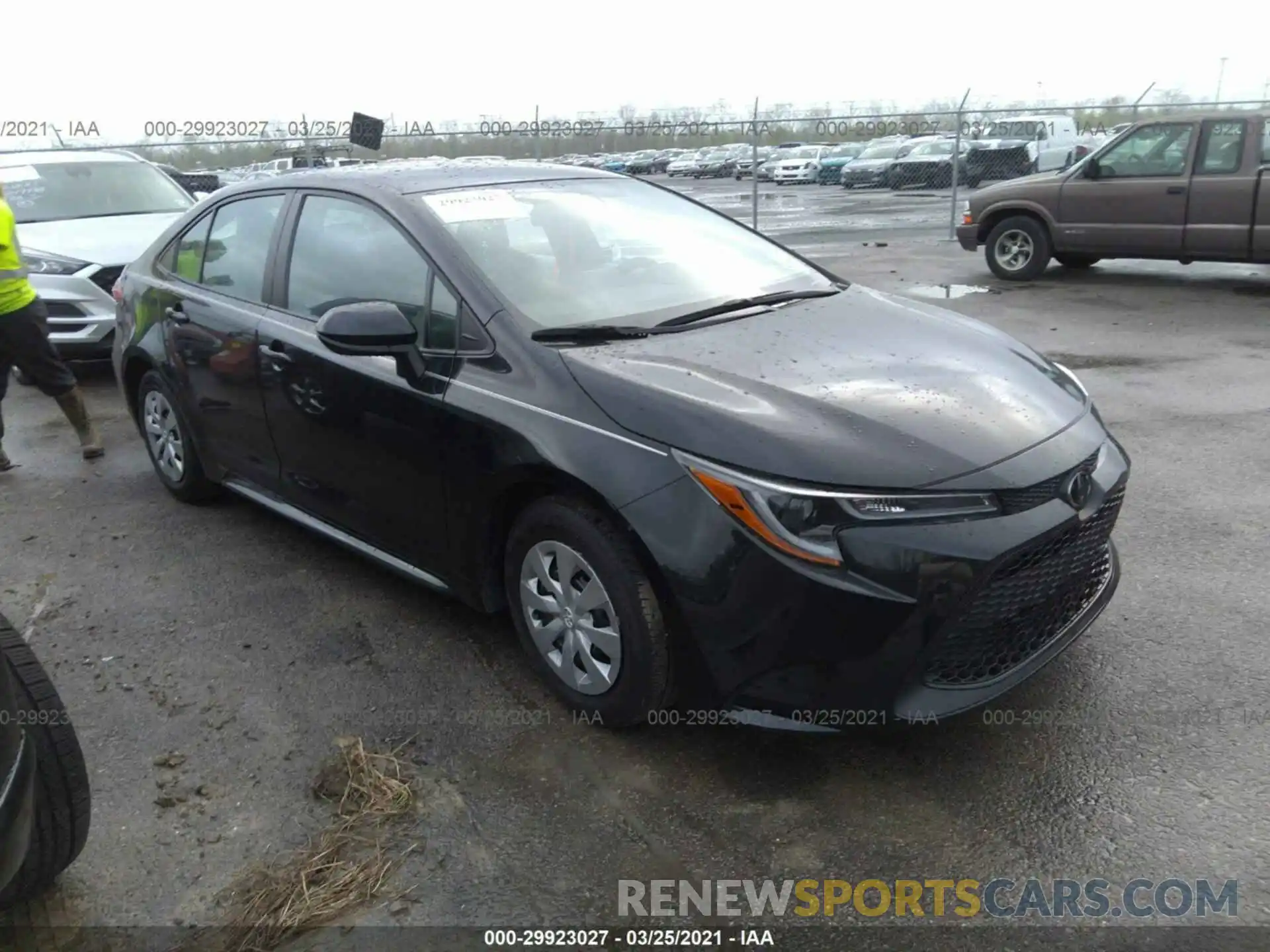 1 Photograph of a damaged car 5YFDPRAE5LP069949 TOYOTA COROLLA 2020