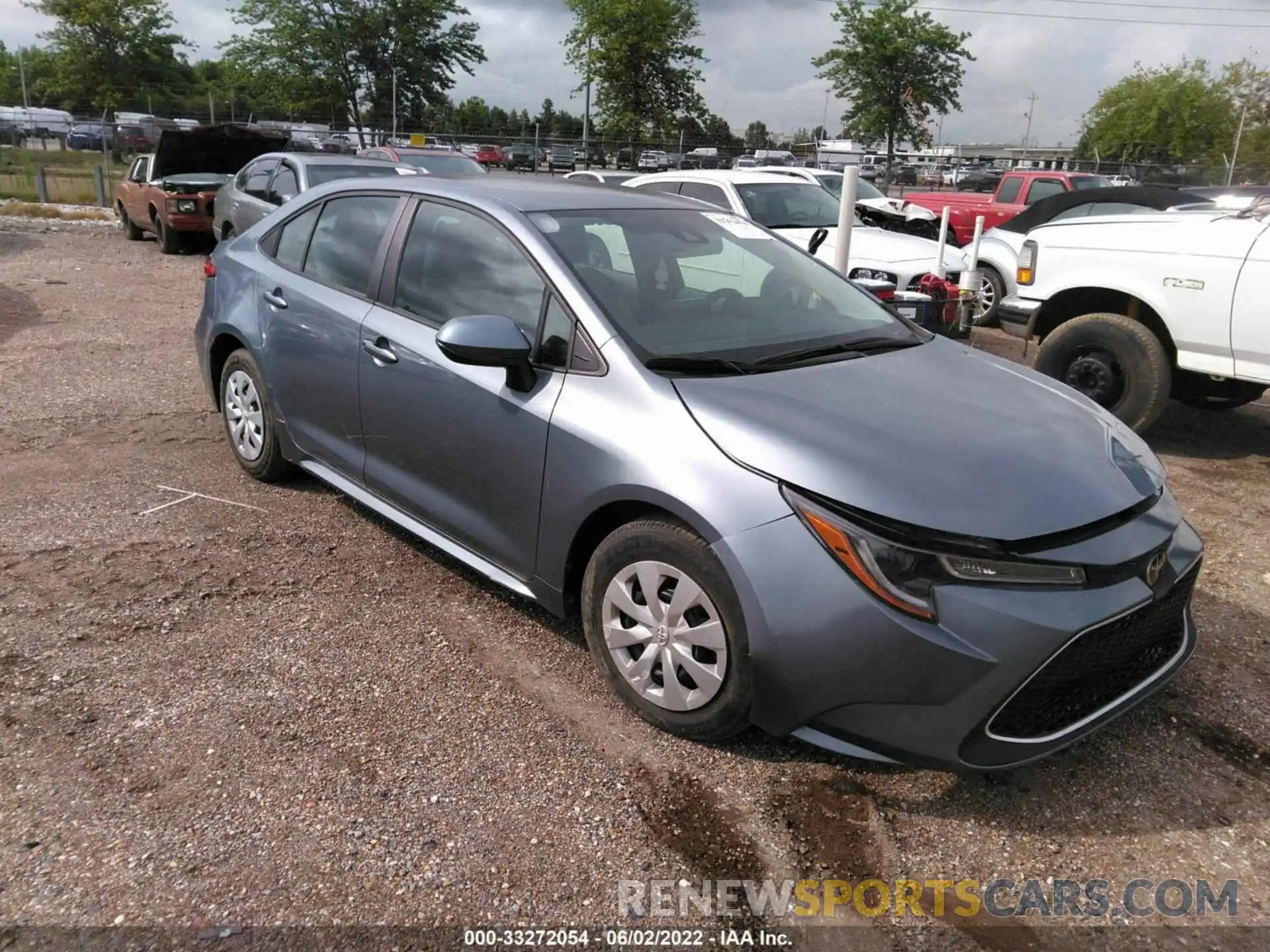 1 Photograph of a damaged car 5YFDPRAE5LP105915 TOYOTA COROLLA 2020