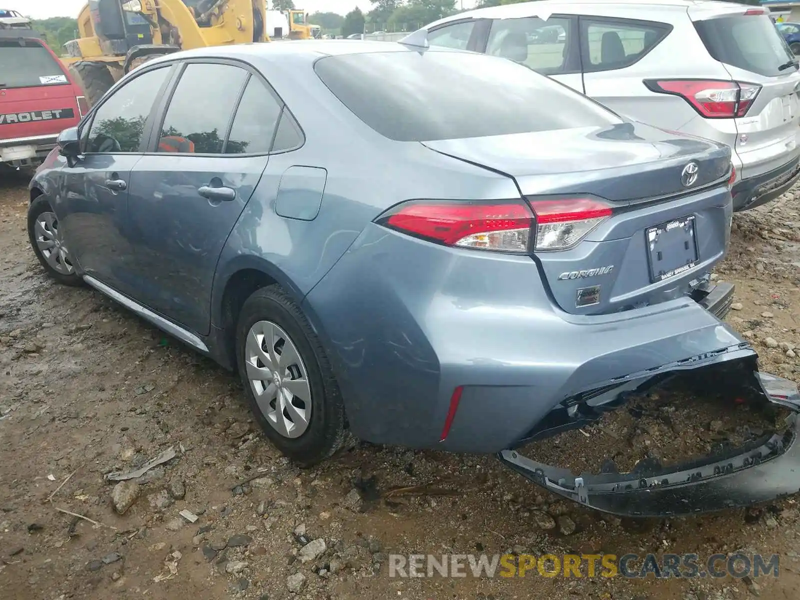 3 Photograph of a damaged car 5YFDPRAE5LP107843 TOYOTA COROLLA 2020