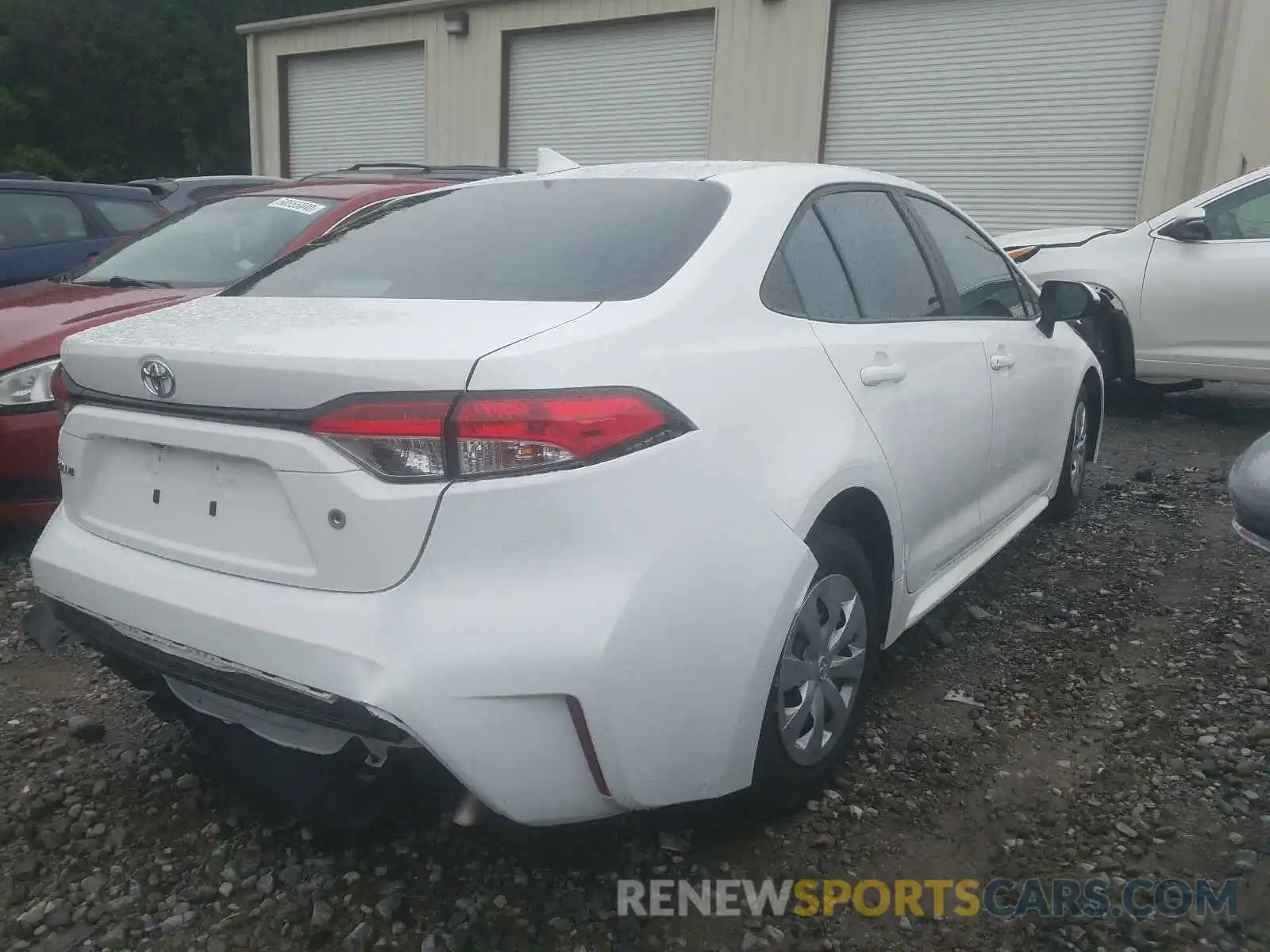 4 Photograph of a damaged car 5YFDPRAE5LP119006 TOYOTA COROLLA 2020