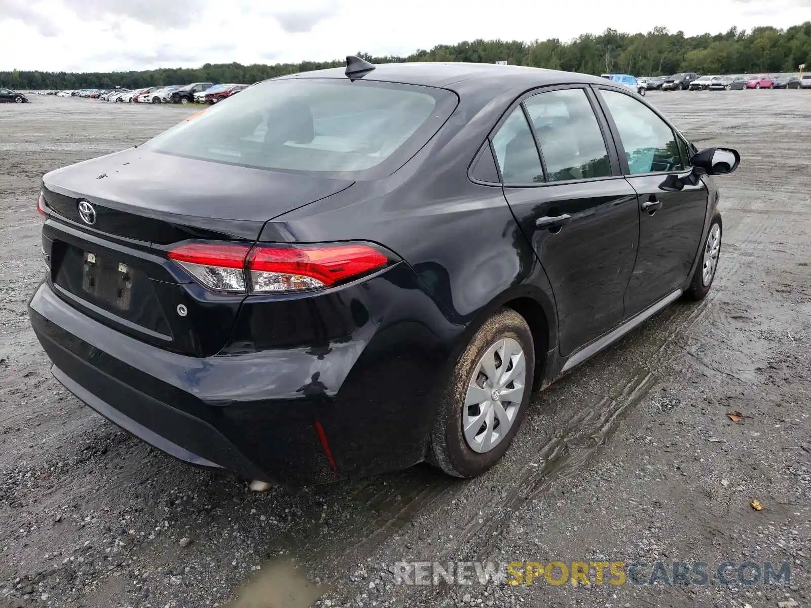 4 Photograph of a damaged car 5YFDPRAE5LP123640 TOYOTA COROLLA 2020