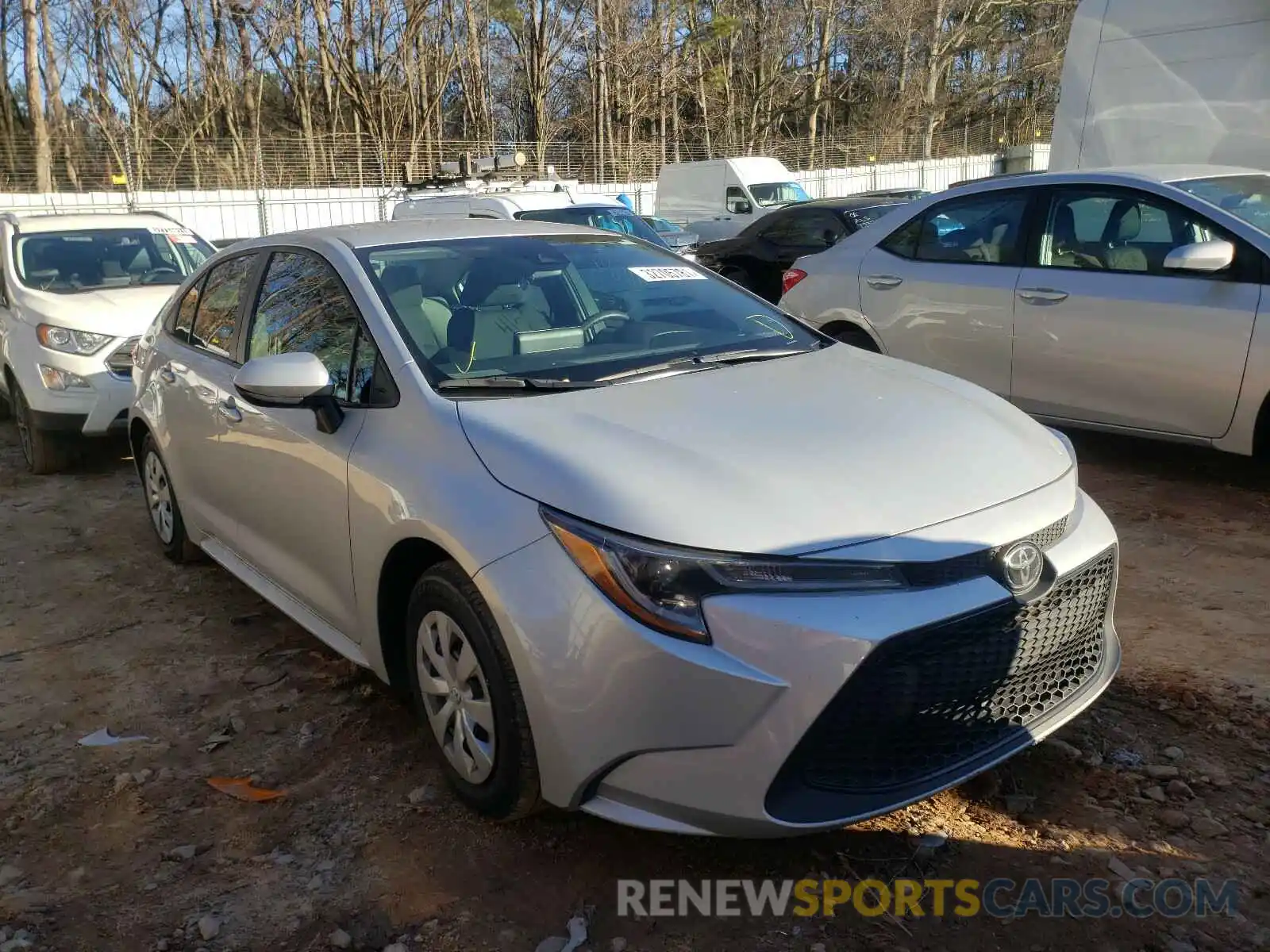 1 Photograph of a damaged car 5YFDPRAE6LP013311 TOYOTA COROLLA 2020