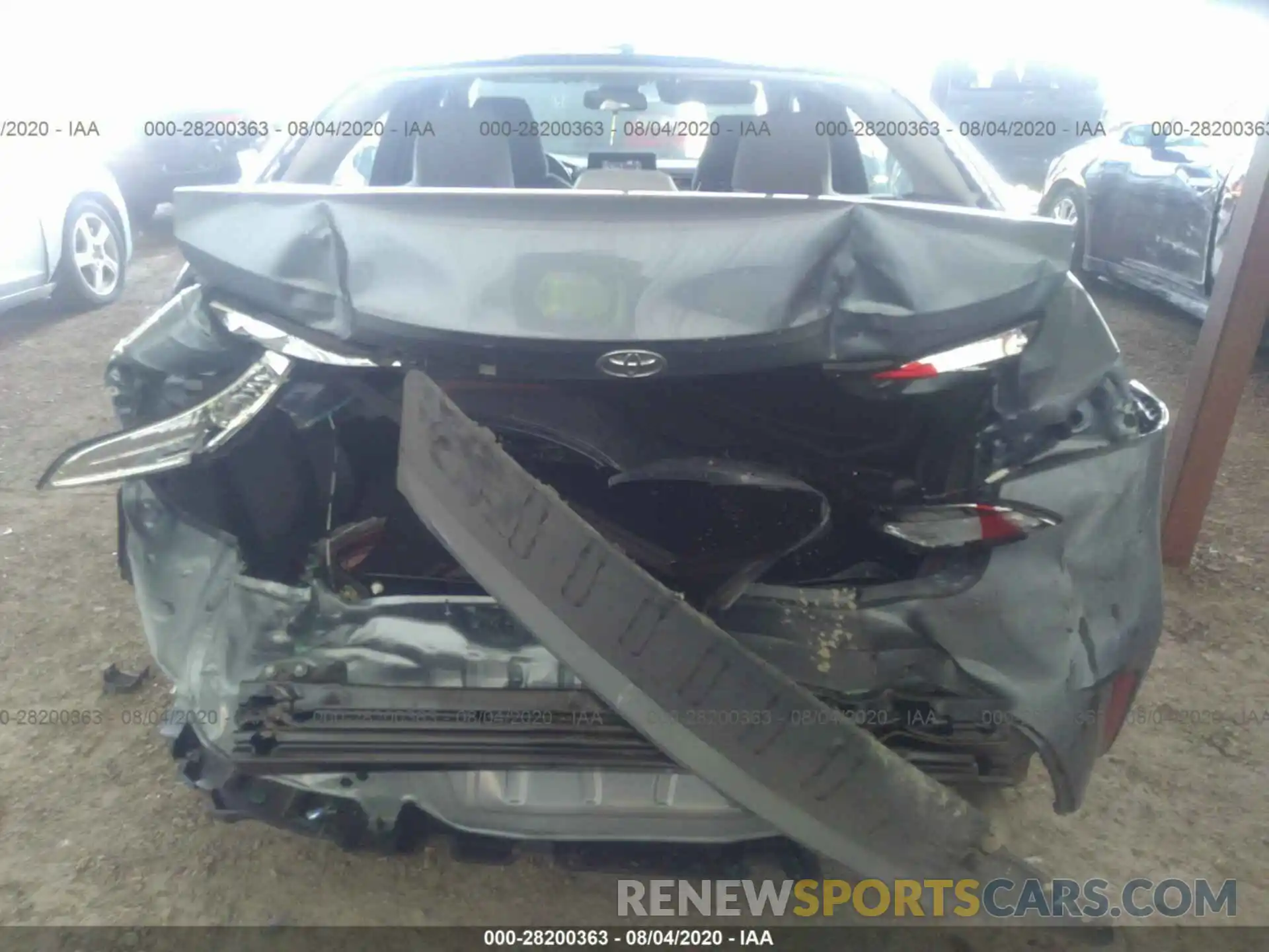 6 Photograph of a damaged car 5YFDPRAE6LP048379 TOYOTA COROLLA 2020