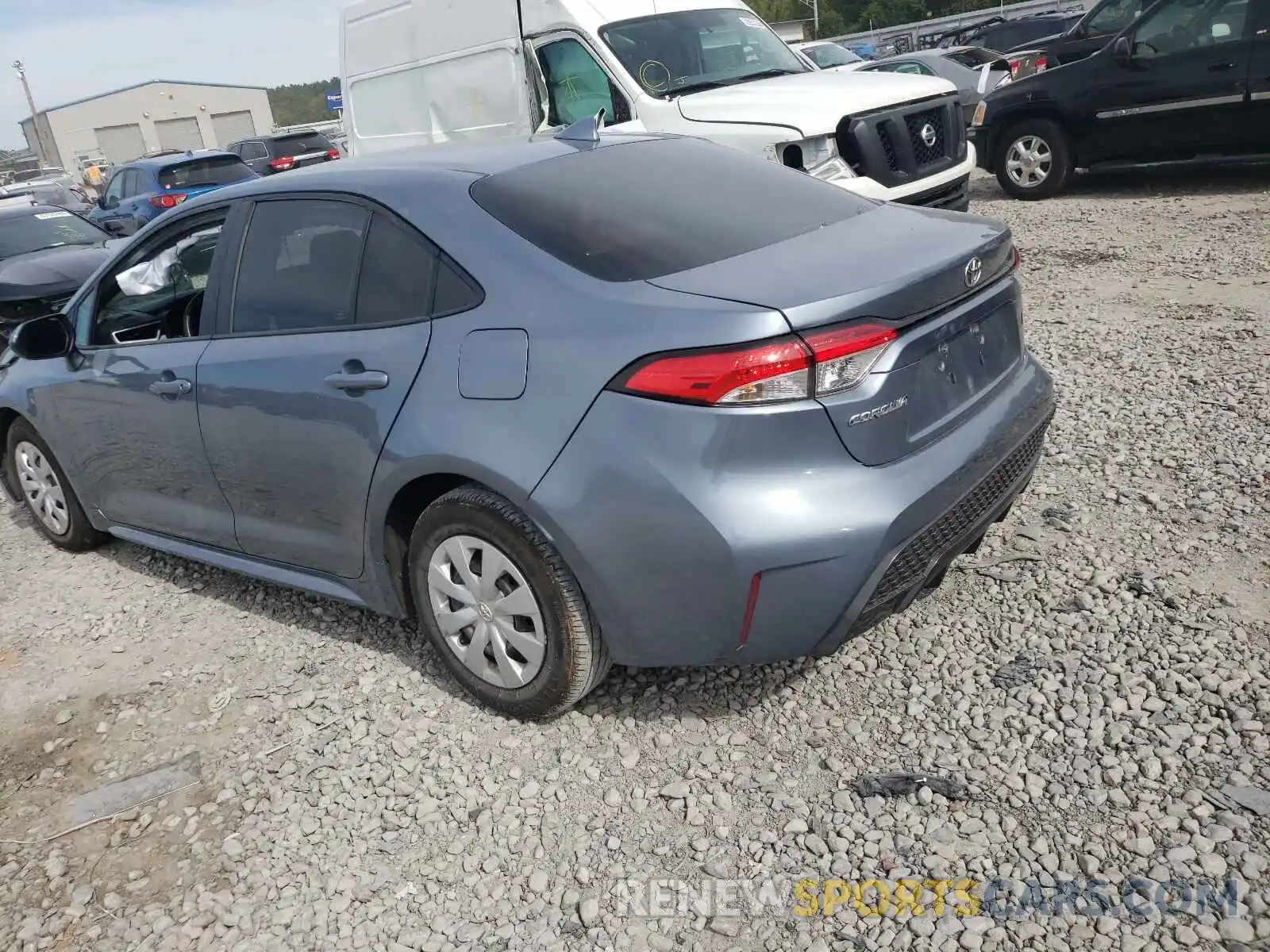 3 Photograph of a damaged car 5YFDPRAE6LP056708 TOYOTA COROLLA 2020