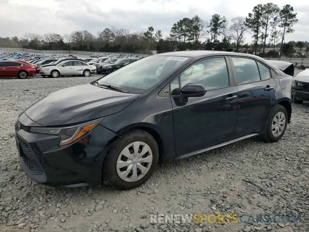 1 Photograph of a damaged car 5YFDPRAE6LP099865 TOYOTA COROLLA 2020