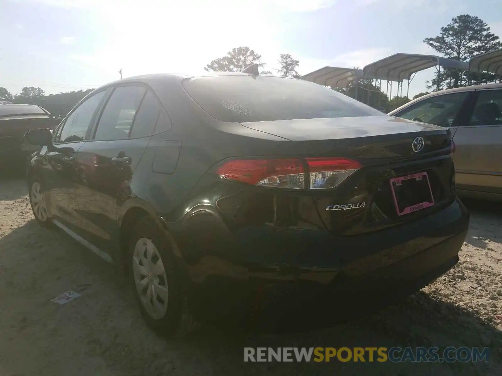 3 Photograph of a damaged car 5YFDPRAE6LP105423 TOYOTA COROLLA 2020