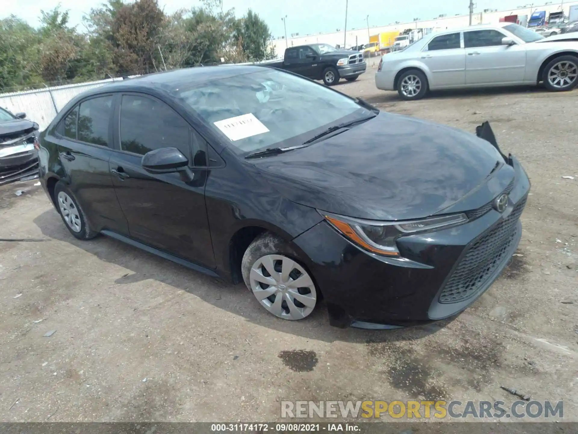 1 Photograph of a damaged car 5YFDPRAE7LP005640 TOYOTA COROLLA 2020