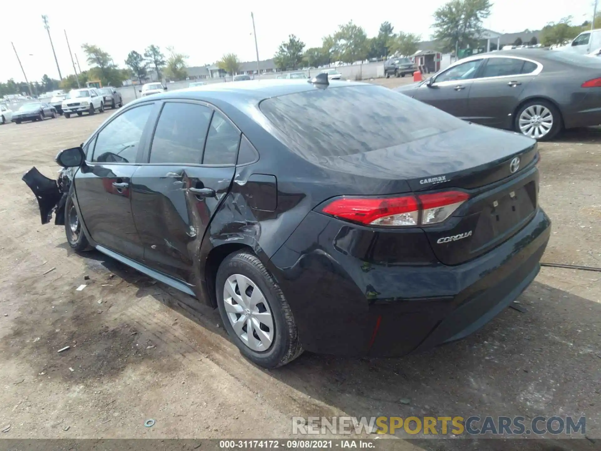 3 Photograph of a damaged car 5YFDPRAE7LP005640 TOYOTA COROLLA 2020