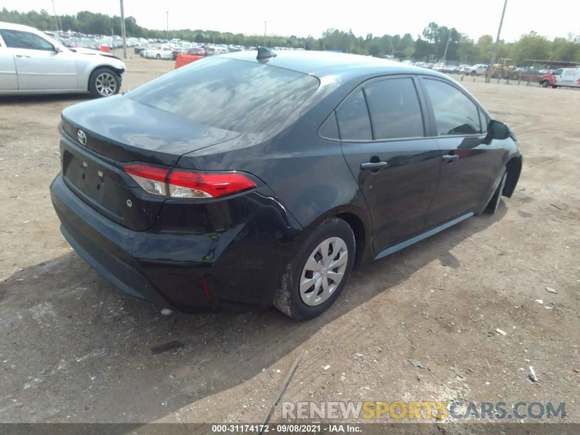 4 Photograph of a damaged car 5YFDPRAE7LP005640 TOYOTA COROLLA 2020