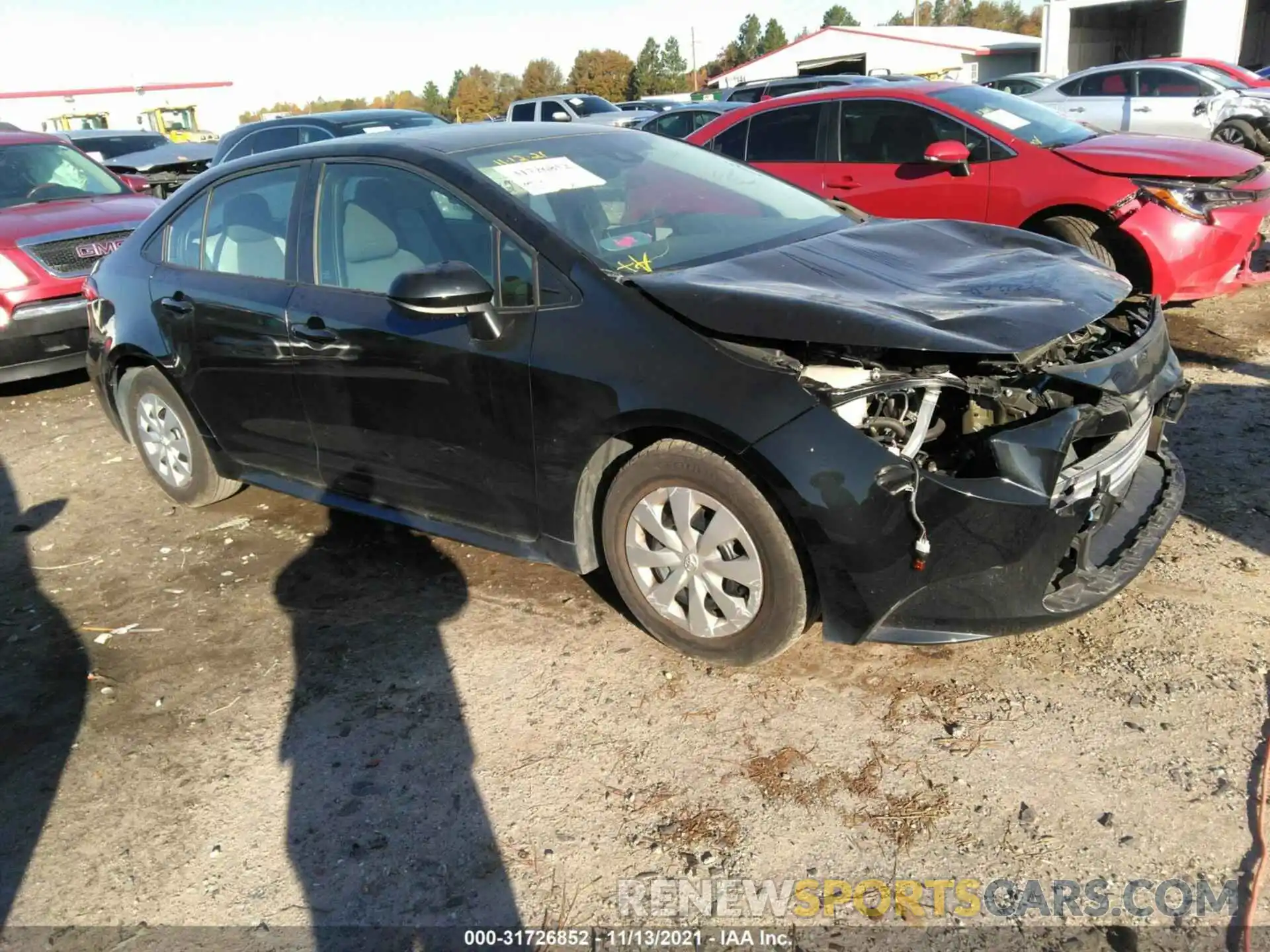 1 Photograph of a damaged car 5YFDPRAE7LP061898 TOYOTA COROLLA 2020