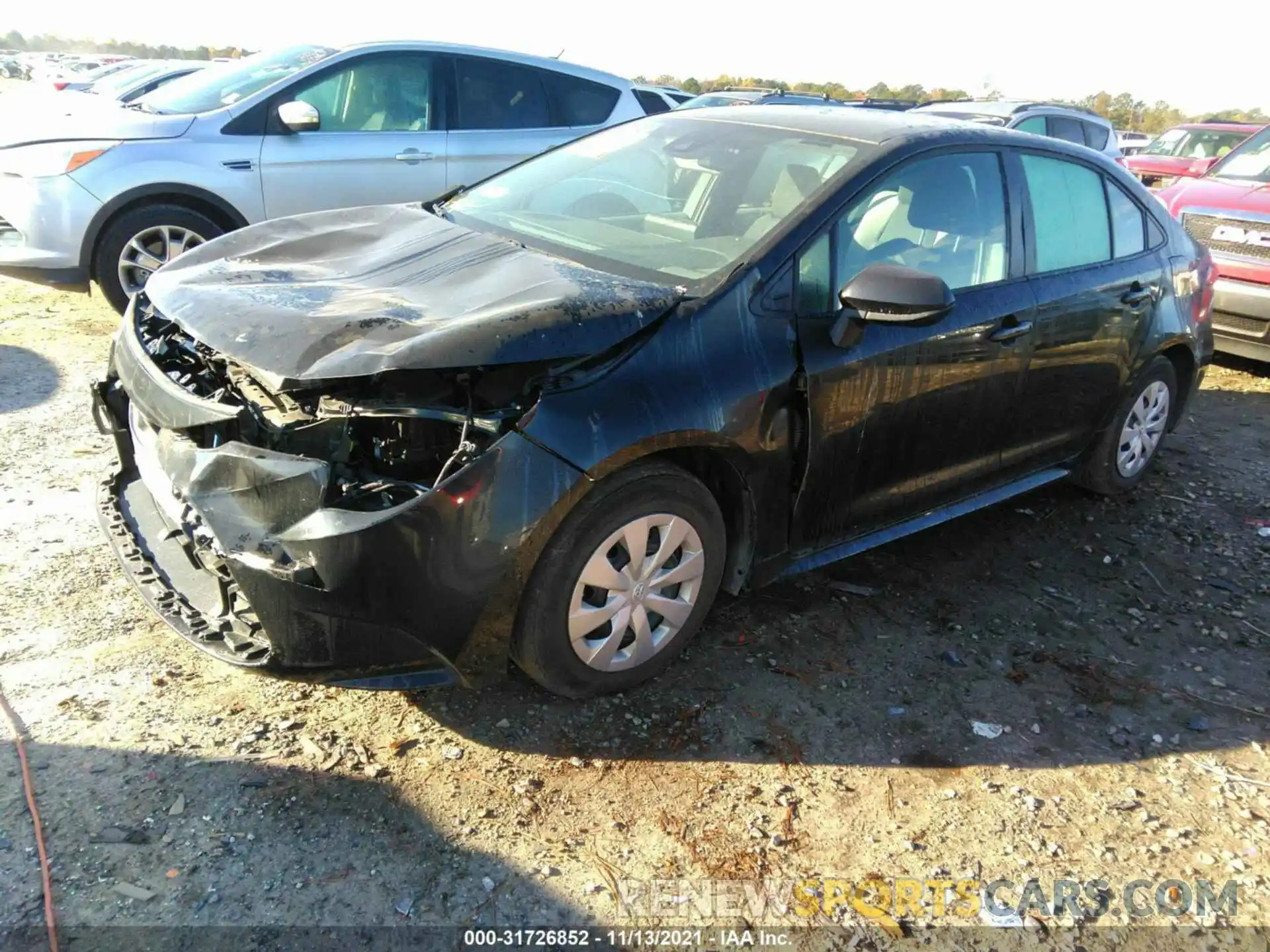 2 Photograph of a damaged car 5YFDPRAE7LP061898 TOYOTA COROLLA 2020