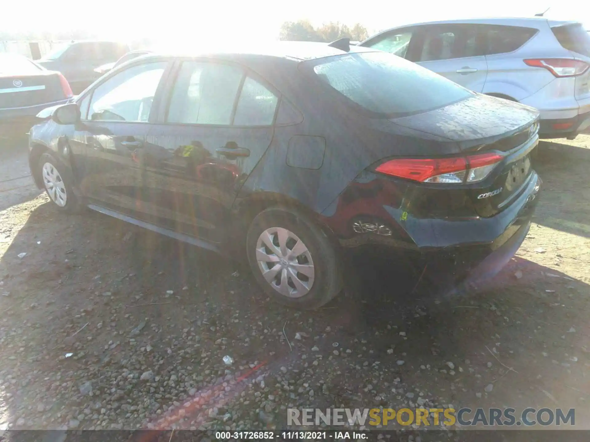 3 Photograph of a damaged car 5YFDPRAE7LP061898 TOYOTA COROLLA 2020