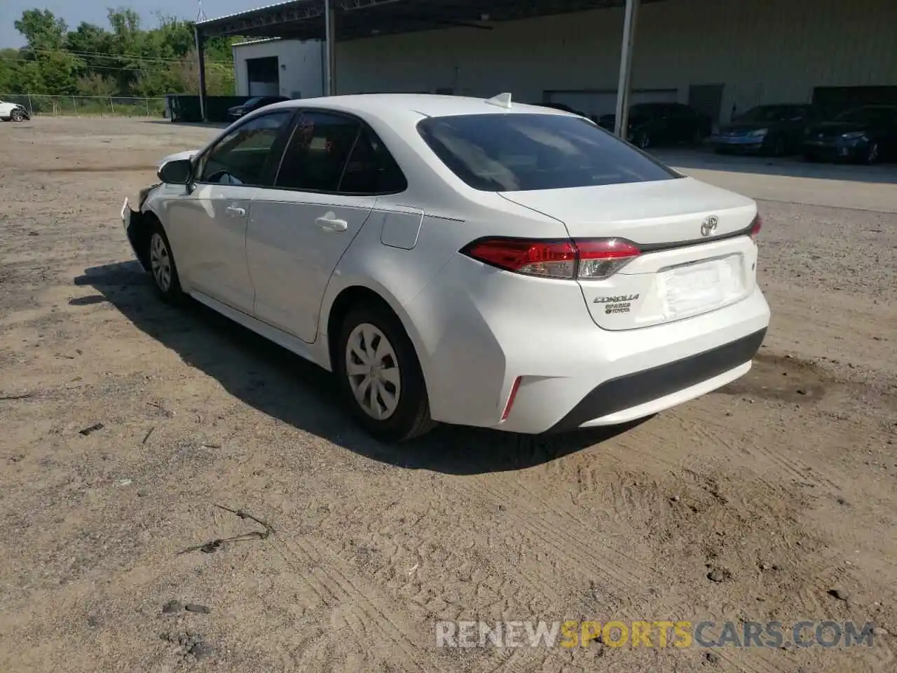 3 Photograph of a damaged car 5YFDPRAE7LP069144 TOYOTA COROLLA 2020