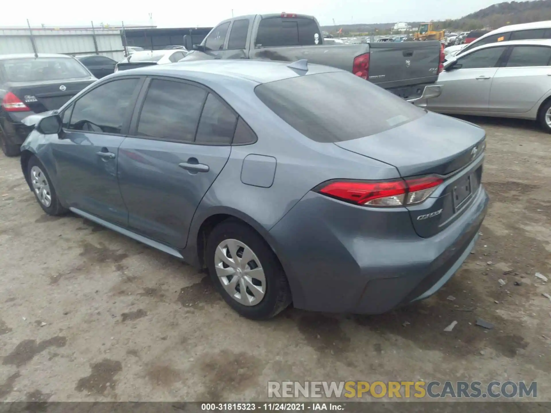 3 Photograph of a damaged car 5YFDPRAE7LP104765 TOYOTA COROLLA 2020