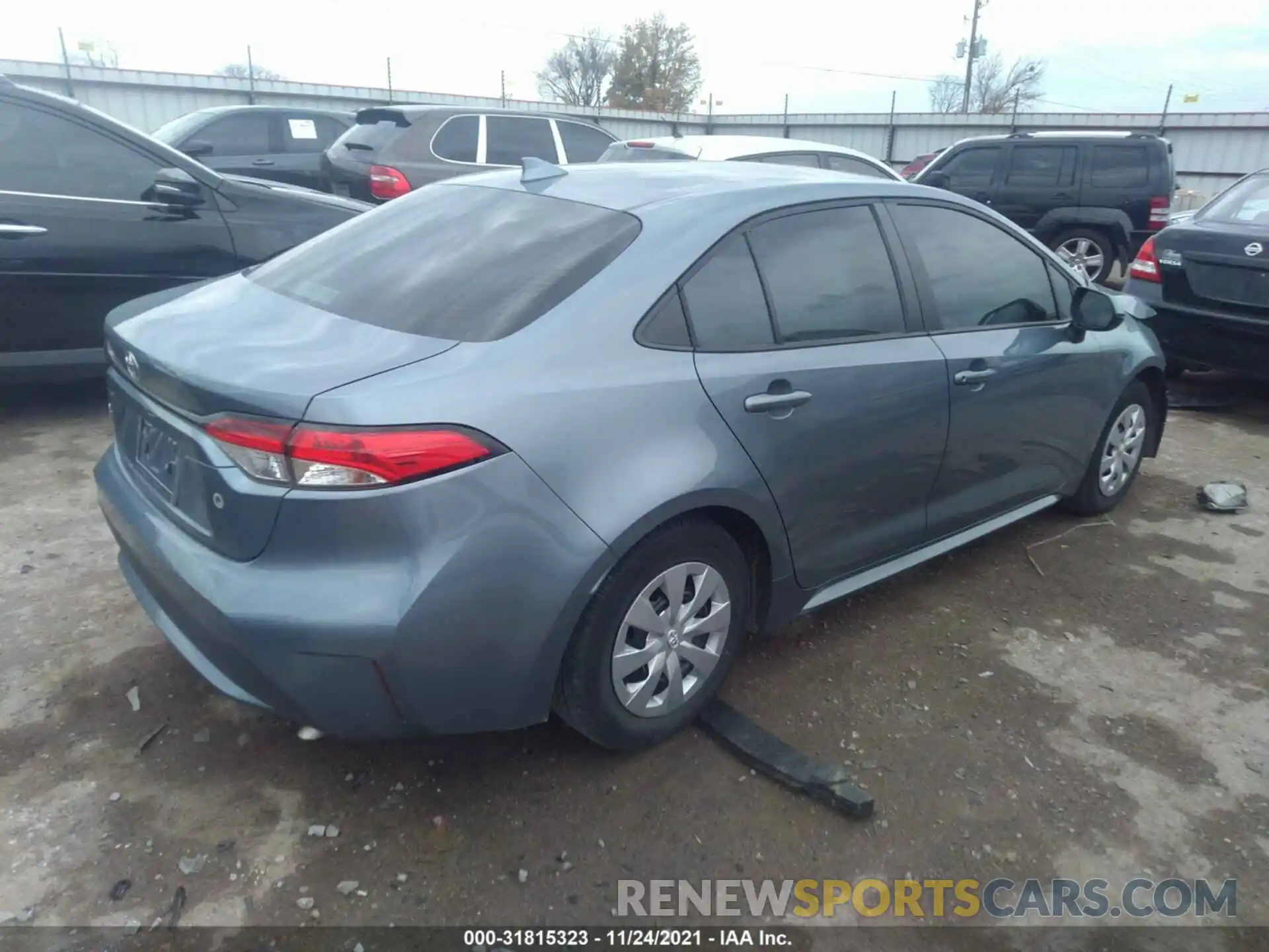 4 Photograph of a damaged car 5YFDPRAE7LP104765 TOYOTA COROLLA 2020