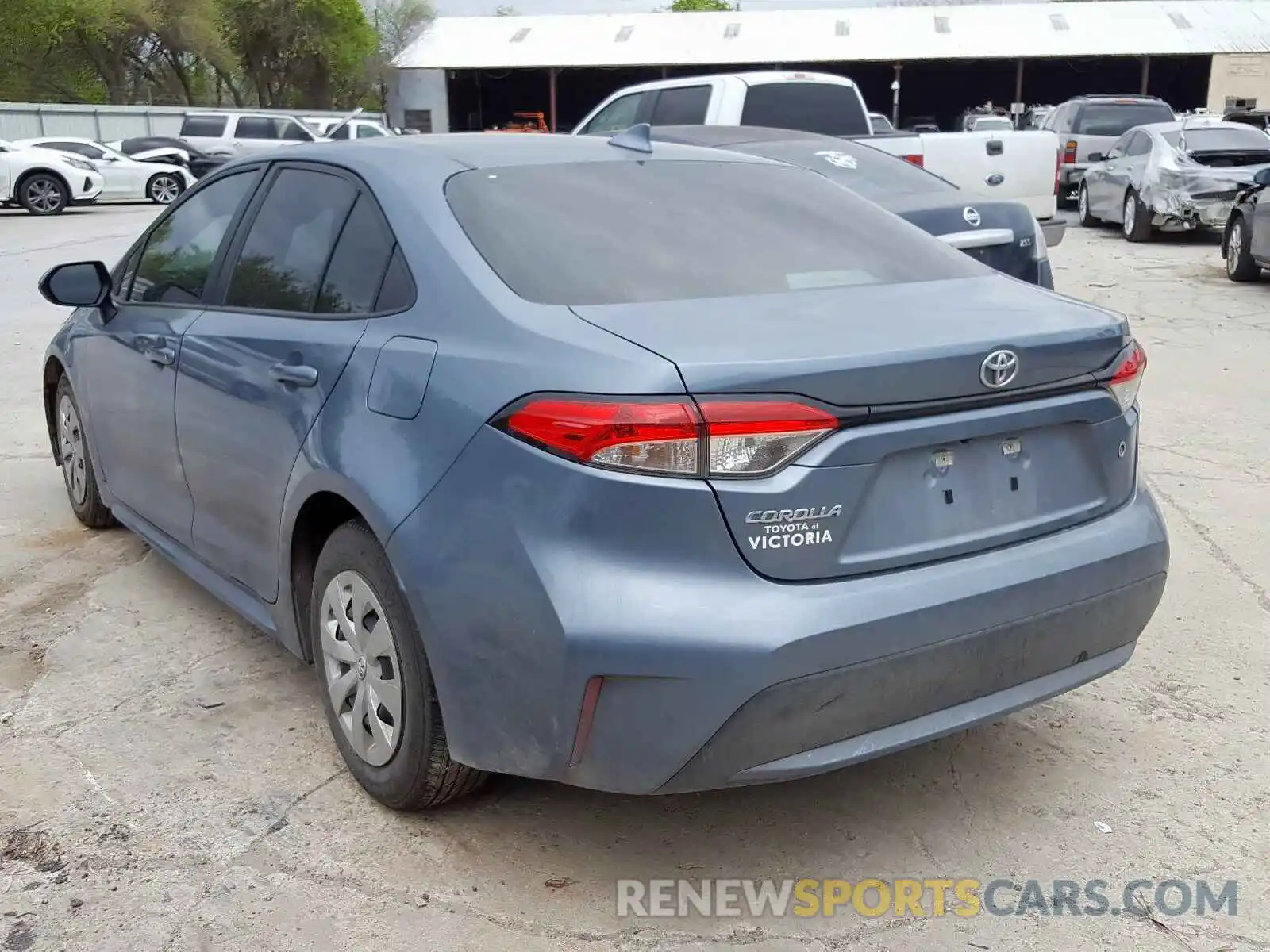 3 Photograph of a damaged car 5YFDPRAE8LP002424 TOYOTA COROLLA 2020