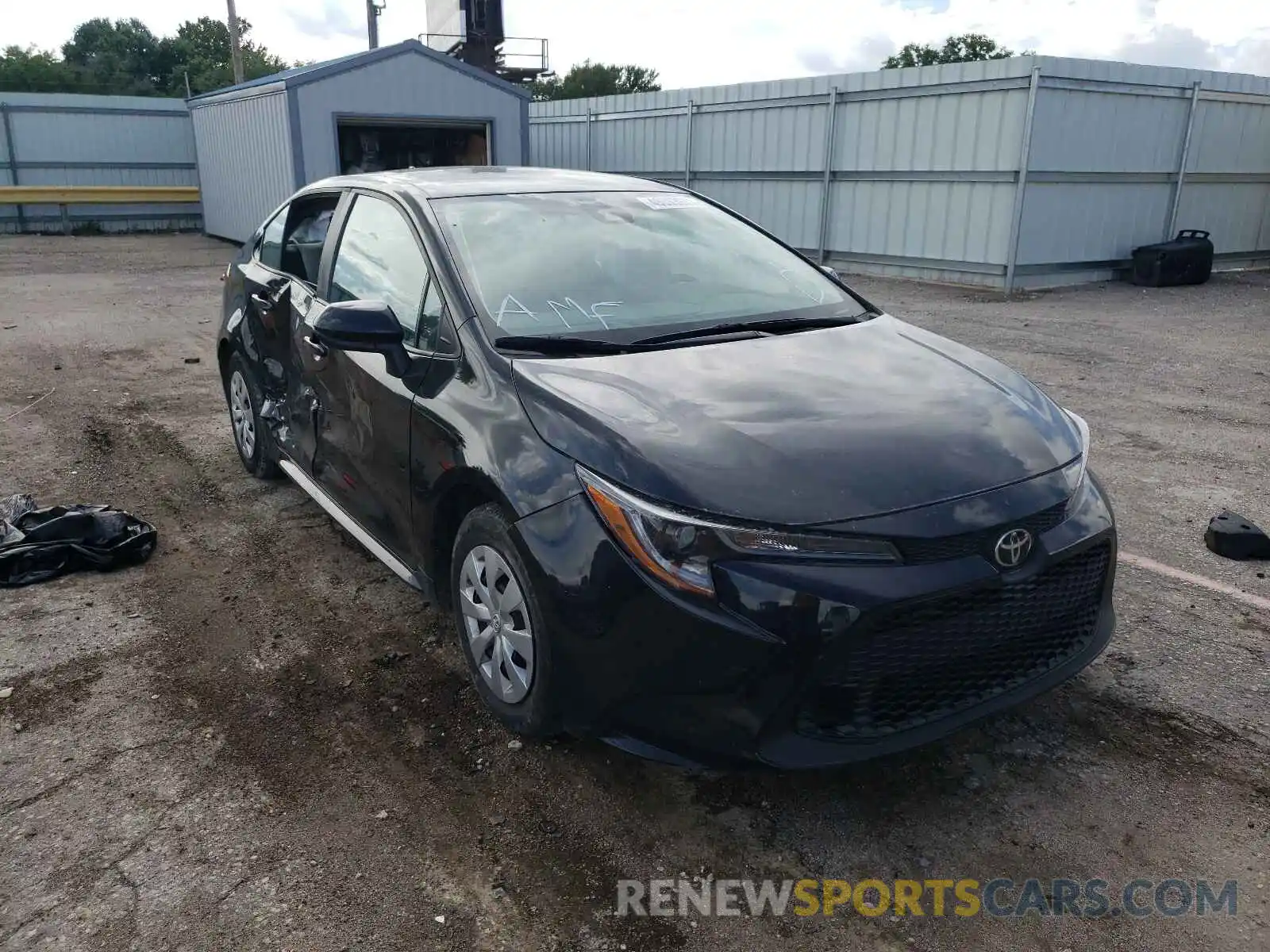 1 Photograph of a damaged car 5YFDPRAE8LP014752 TOYOTA COROLLA 2020