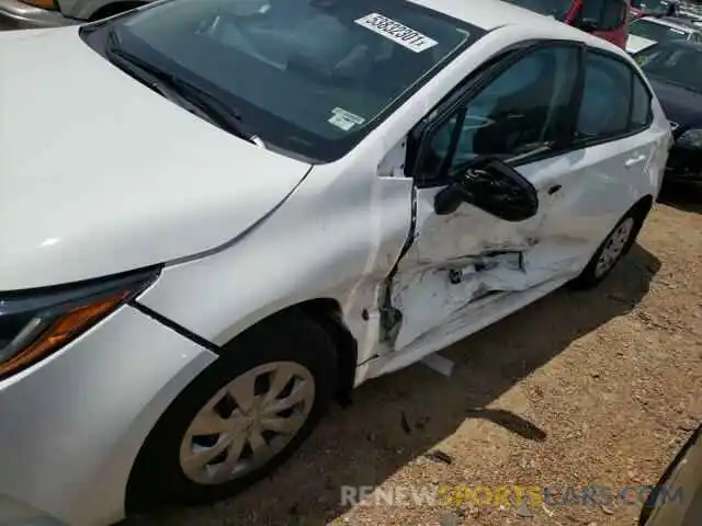 9 Photograph of a damaged car 5YFDPRAE8LP016873 TOYOTA COROLLA 2020