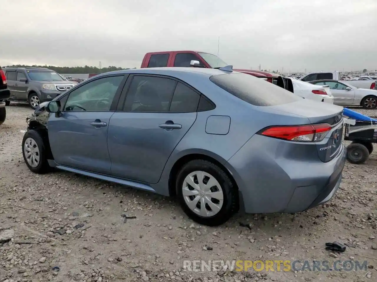 2 Photograph of a damaged car 5YFDPRAE8LP047458 TOYOTA COROLLA 2020