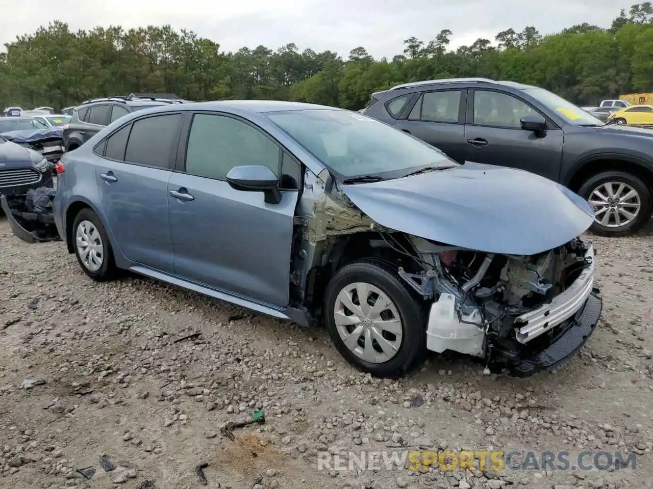 4 Photograph of a damaged car 5YFDPRAE8LP047458 TOYOTA COROLLA 2020