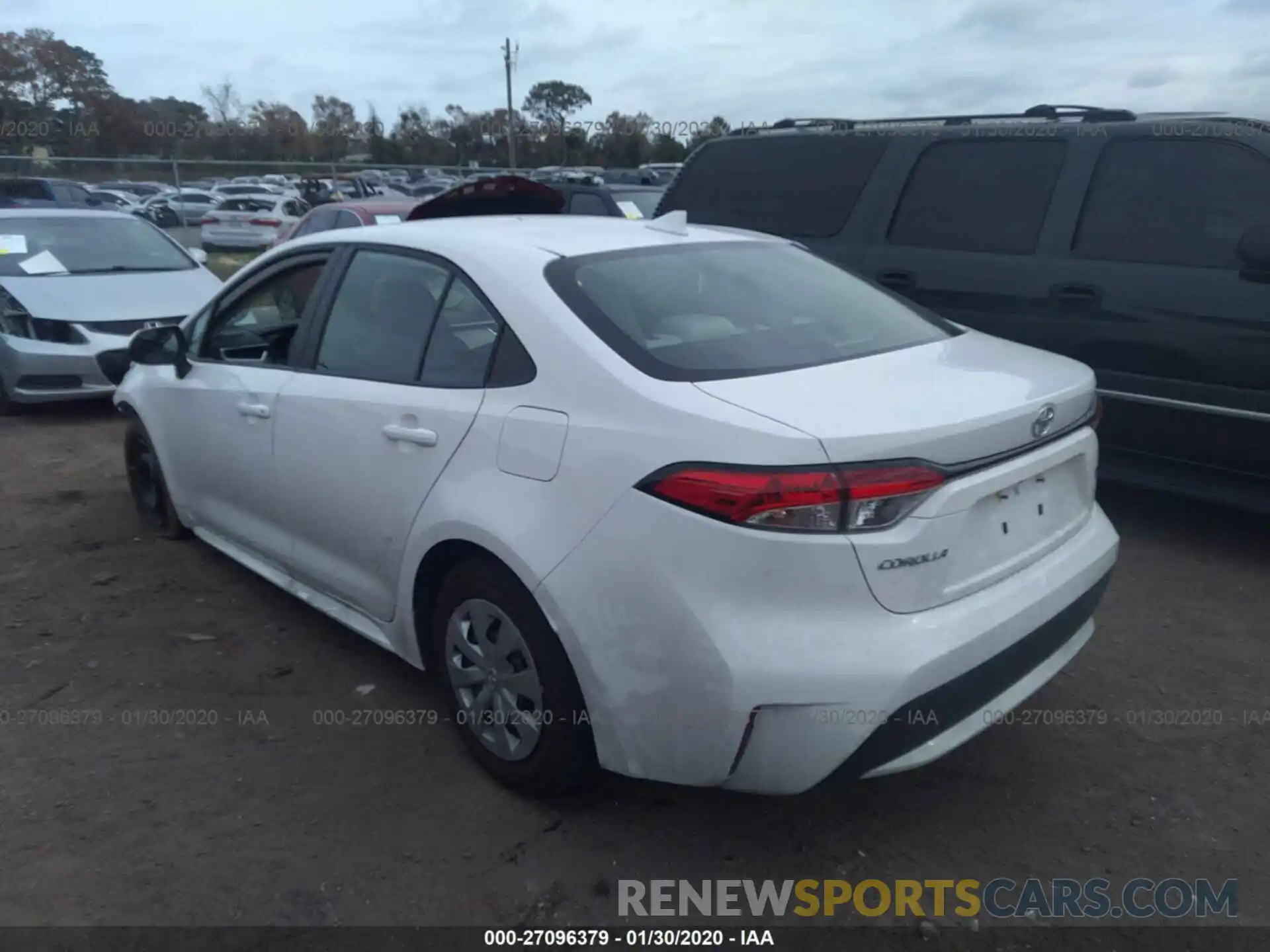 3 Photograph of a damaged car 5YFDPRAE8LP050246 TOYOTA COROLLA 2020