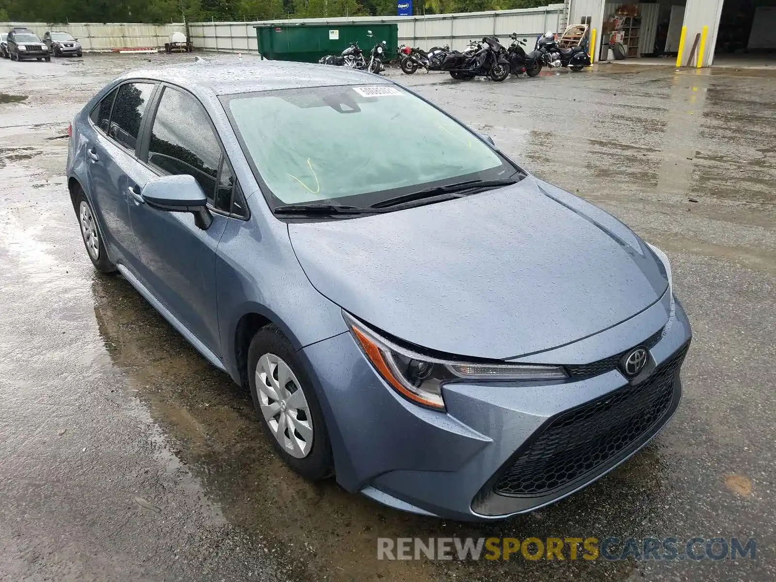 1 Photograph of a damaged car 5YFDPRAE8LP061456 TOYOTA COROLLA 2020