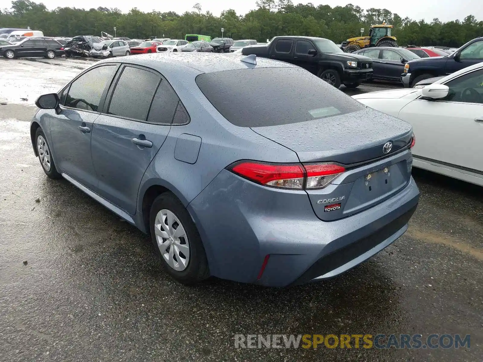 3 Photograph of a damaged car 5YFDPRAE8LP061456 TOYOTA COROLLA 2020