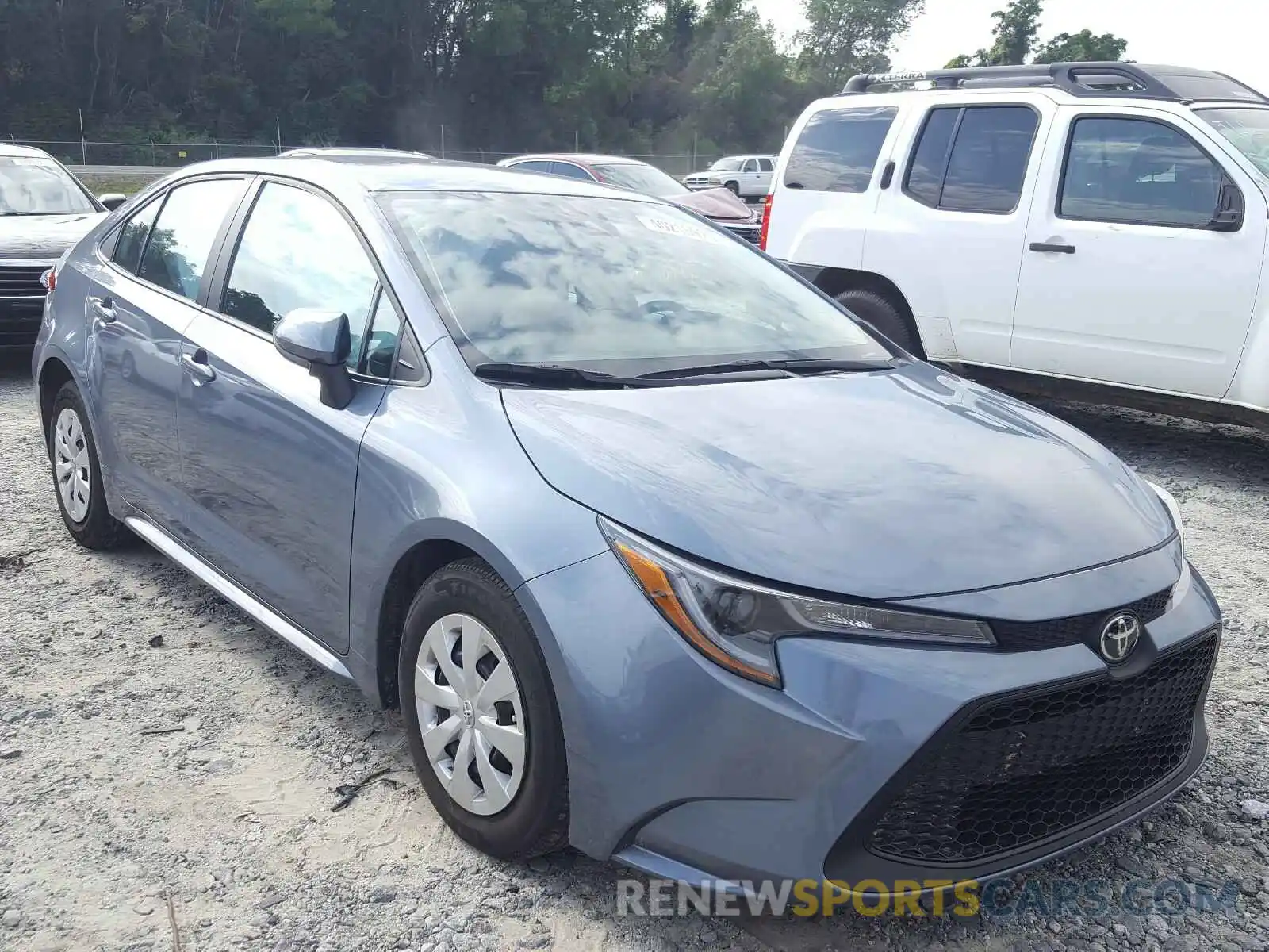 1 Photograph of a damaged car 5YFDPRAE8LP073137 TOYOTA COROLLA 2020