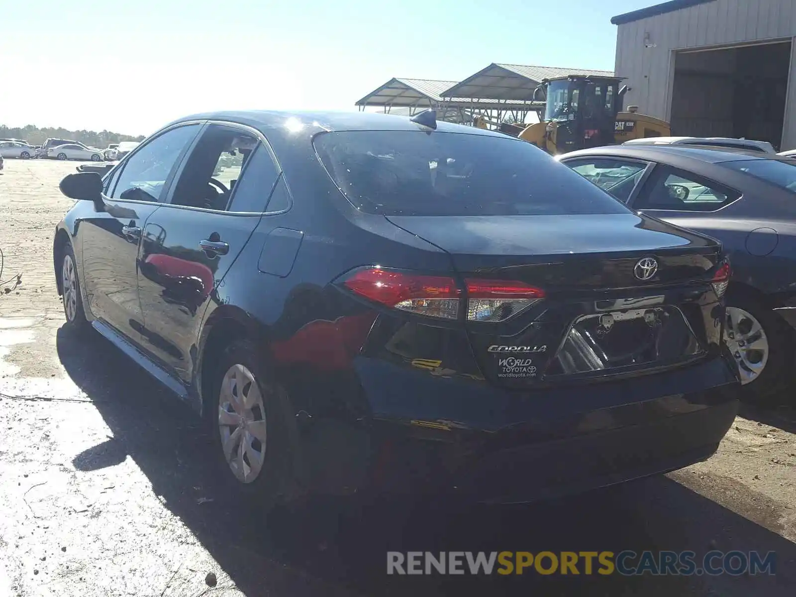 3 Photograph of a damaged car 5YFDPRAE8LP109523 TOYOTA COROLLA 2020