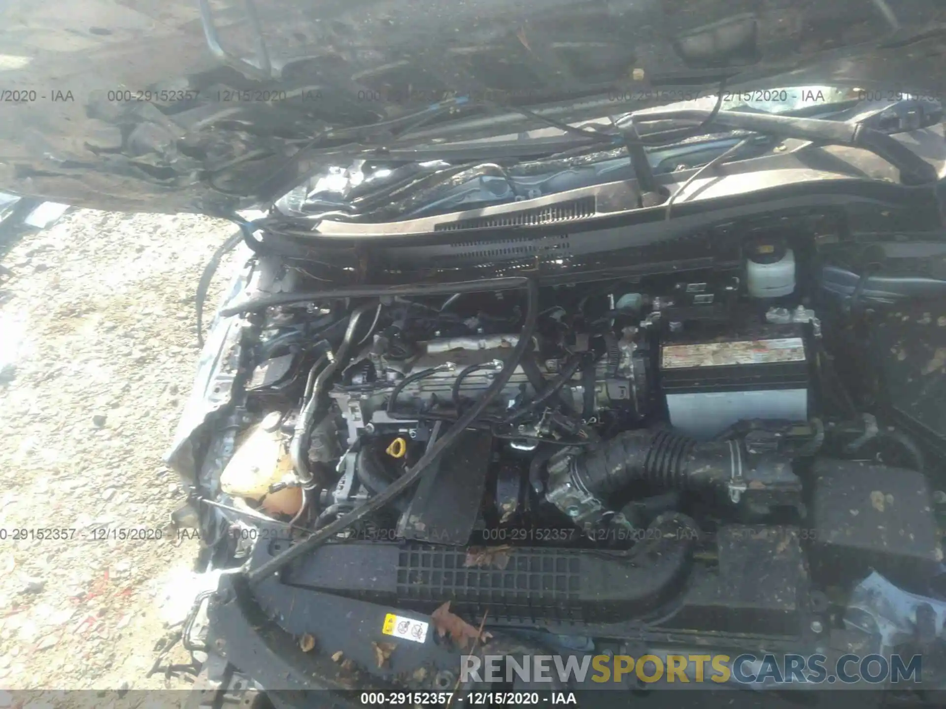 10 Photograph of a damaged car 5YFDPRAE8LP110543 TOYOTA COROLLA 2020